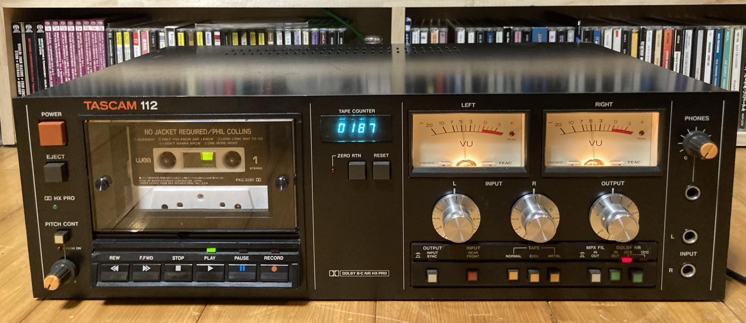 いまどき、カセットテープデッキの修理って😆⁉︎ TASCAM112が動か