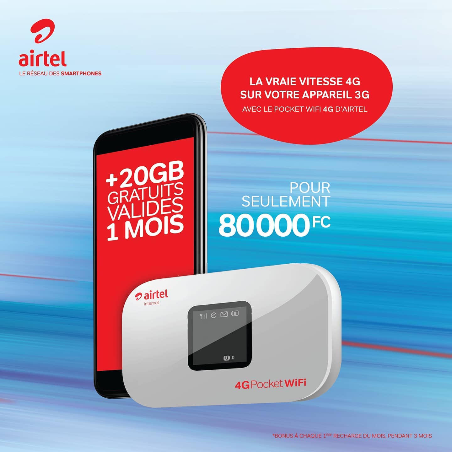 Airtel RDC - Vous avez le pocket WIFI 4G d'Airtel ?... | Facebook