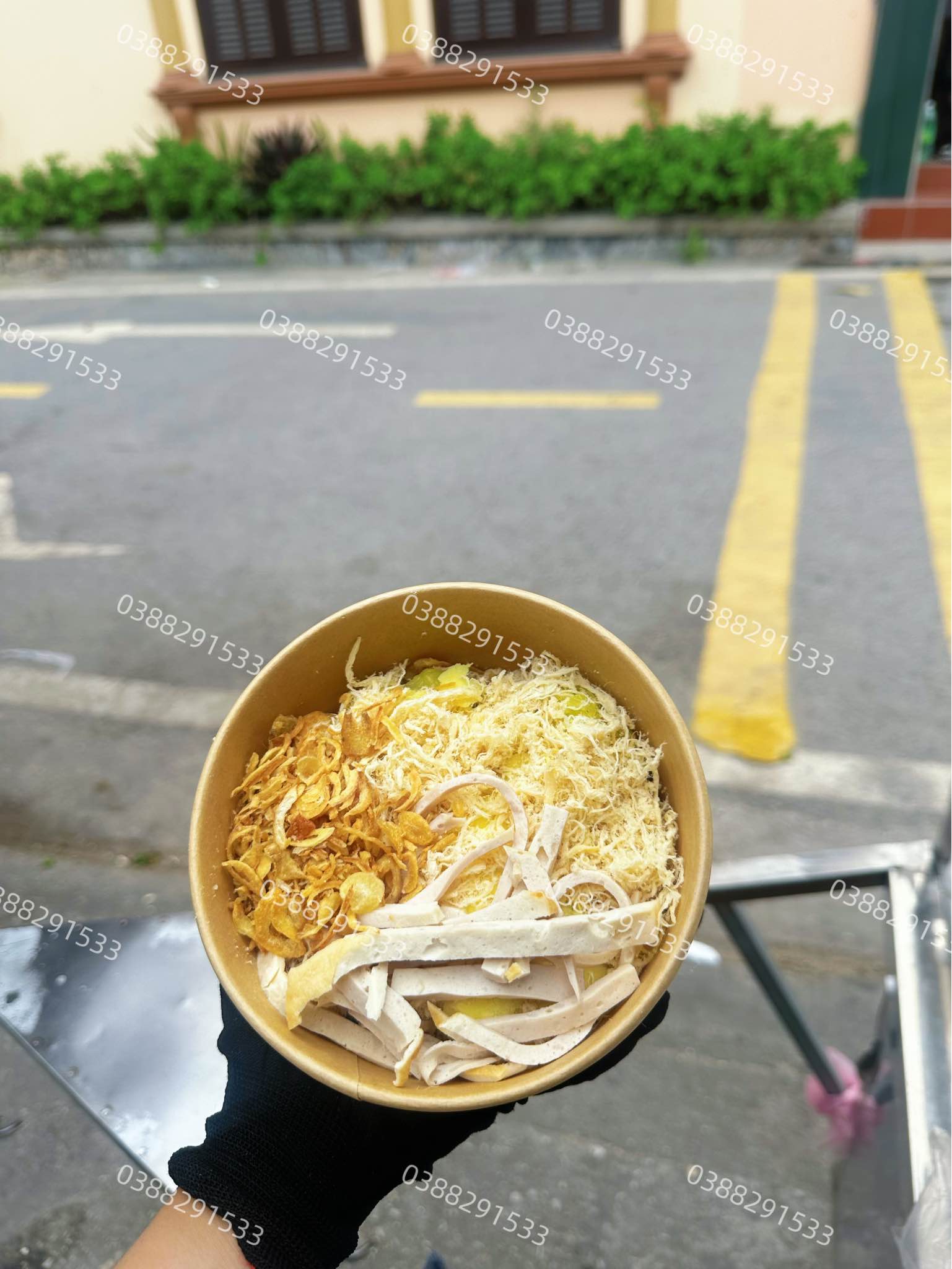 Xôi xéo. Xôi hoa đậu biếc, xôi mặn xá xíu