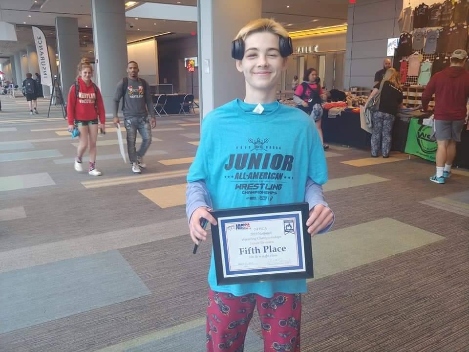 Jamestown - Congratulations Ragsdale Tiger Wrestler, Dustin Cook, on ...