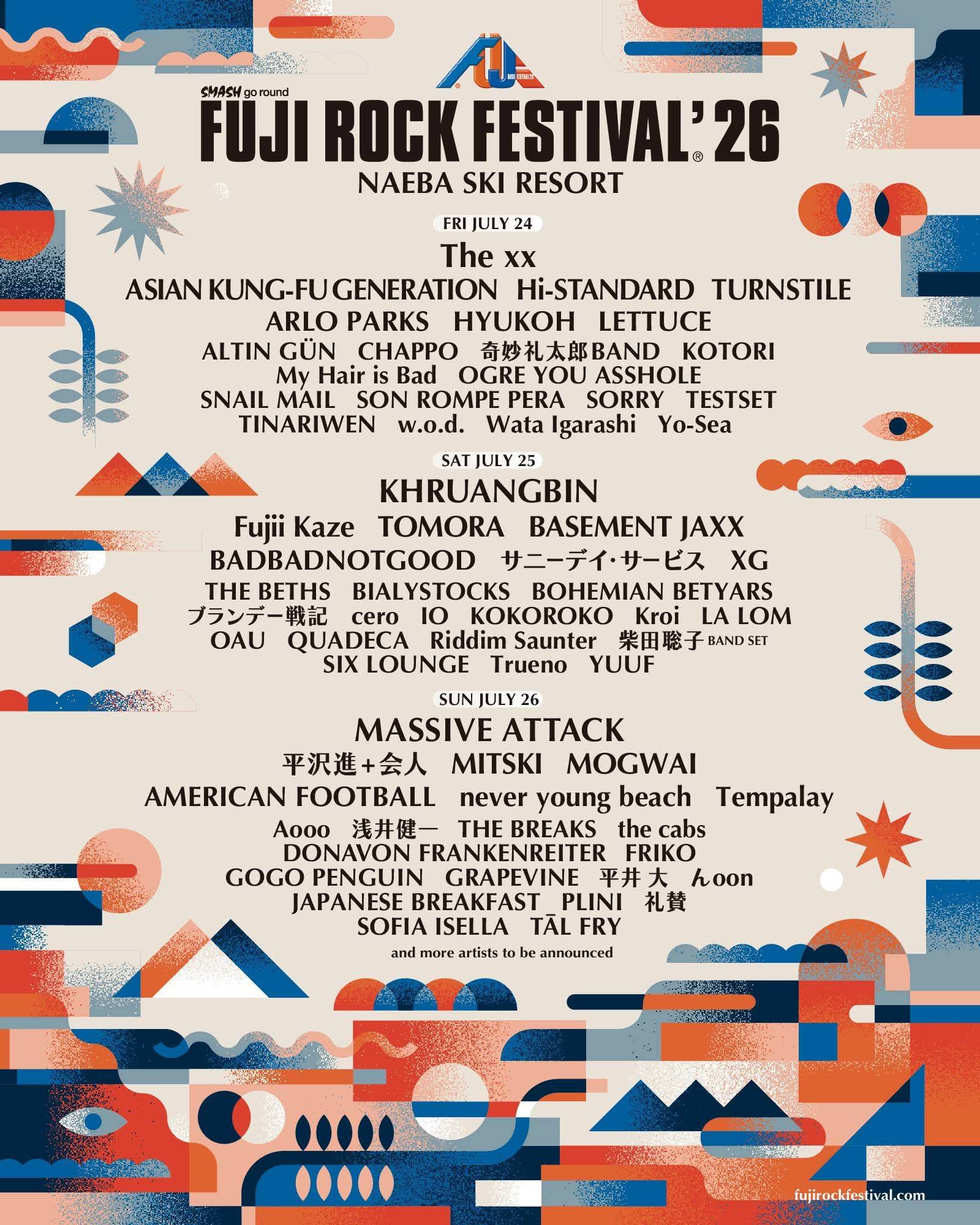 Another Milestone! XG is set to perform on FUJI ROCK FESTIVAL on