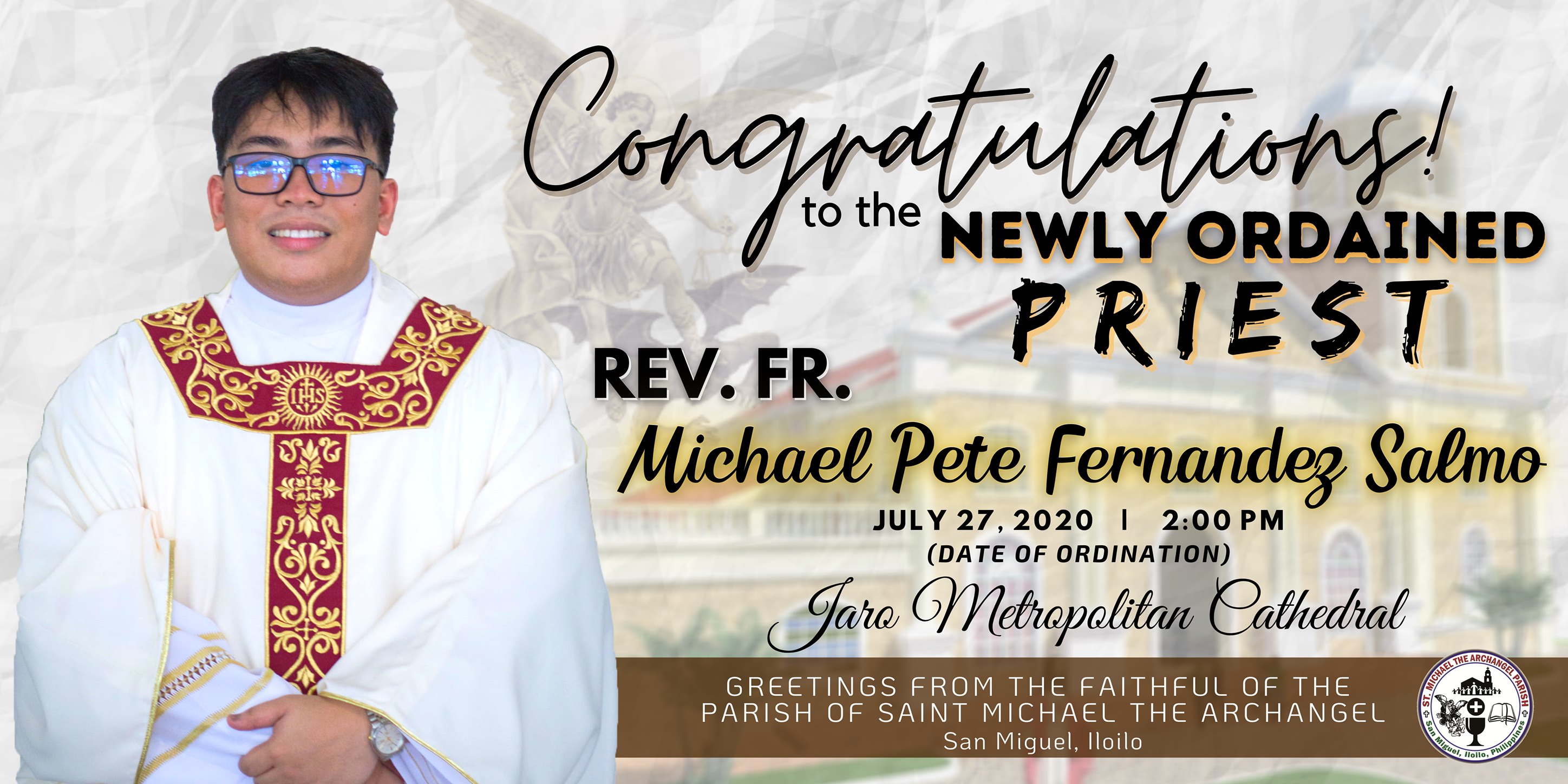 The Parish of Saint Michael the Archangel invites all faithful to join ...