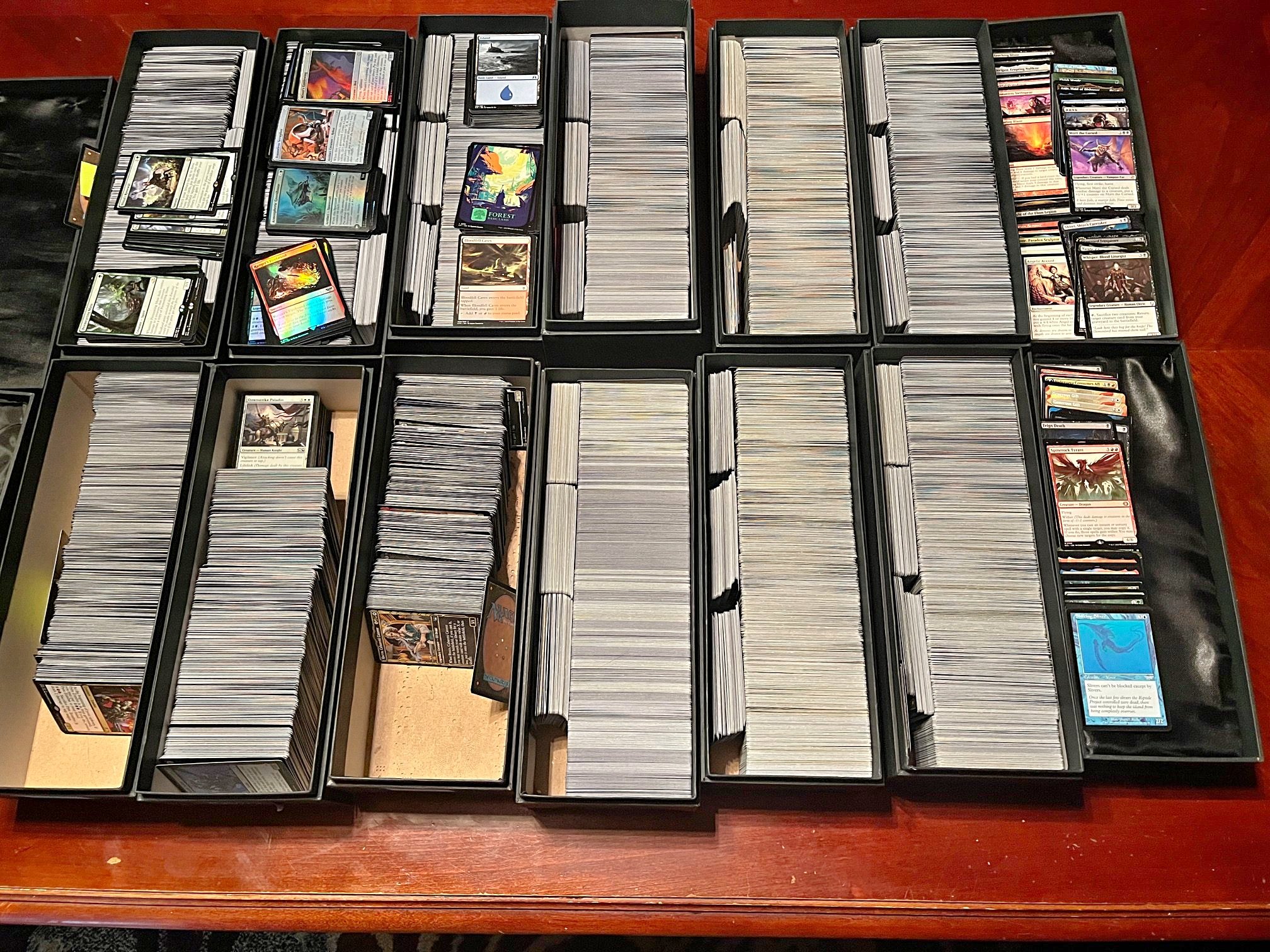 12,000+ Mostly Bulk Magic the Gathering cards - Card Games - Loveland ...