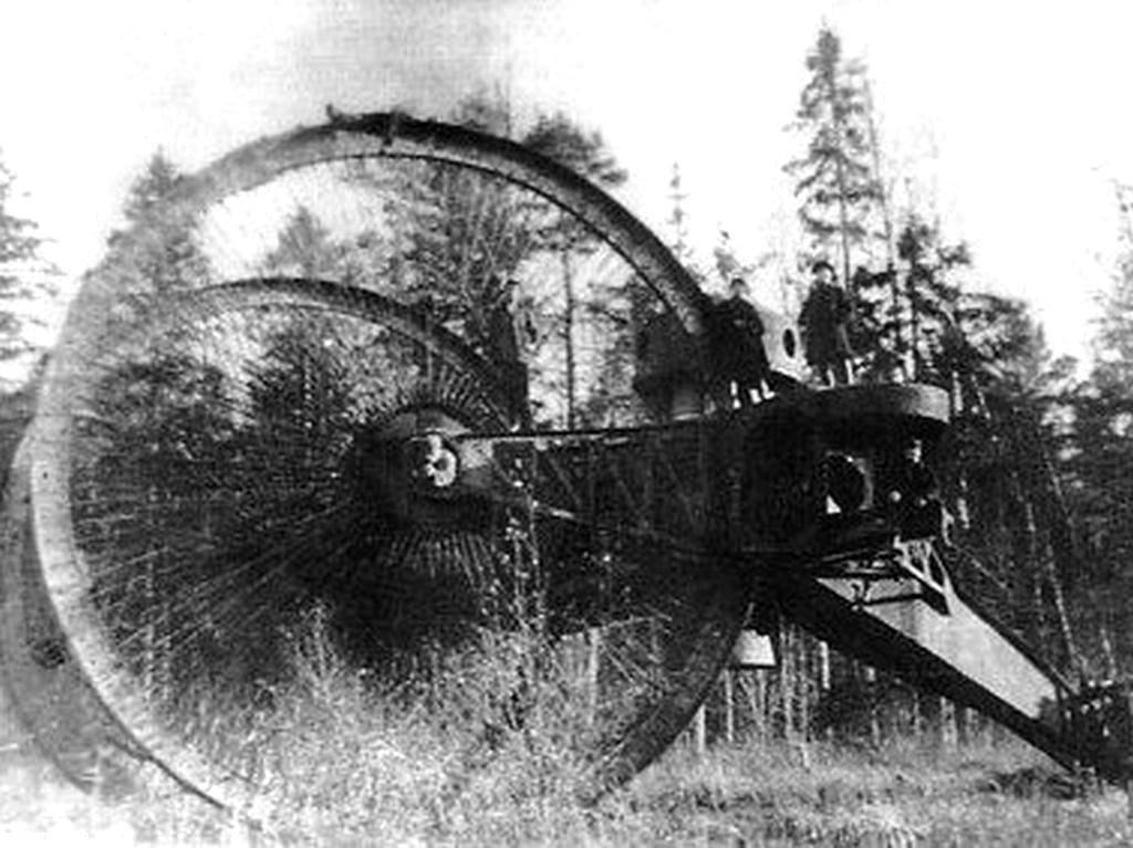 The Tsar Tank was a wild WWI Russian experiment: a massive armored