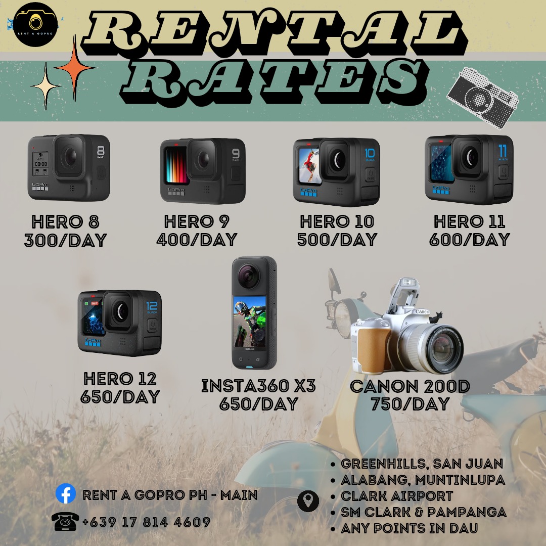 𝗜𝗻𝘁𝗿𝗼𝗱𝘂𝗰𝗶𝗻𝗴 𝗼𝘂𝗿 𝗟𝗮𝘁𝗲𝘀𝘁 𝗮𝗻𝗱... - Rent A GoPro PH - Main