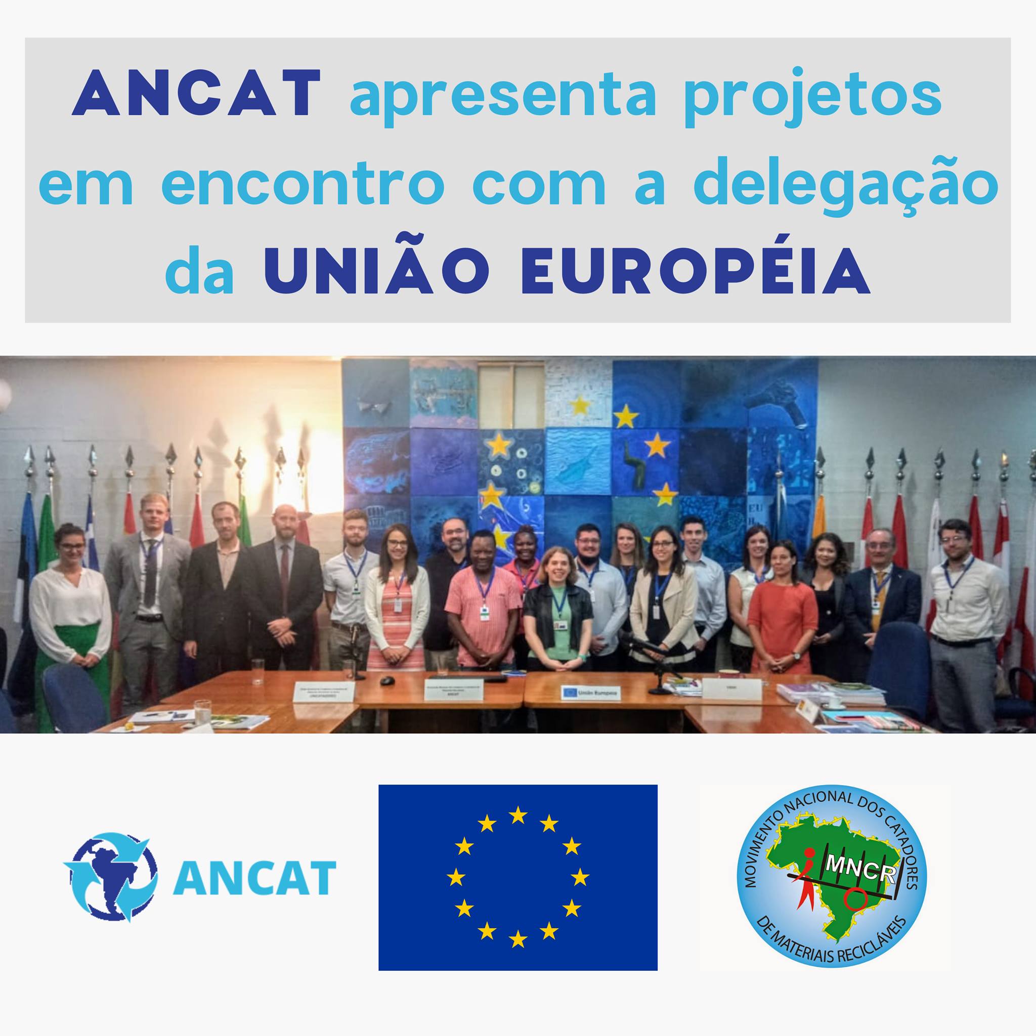 ANCAT - ANCAT apresenta projetos em encontro com União...
