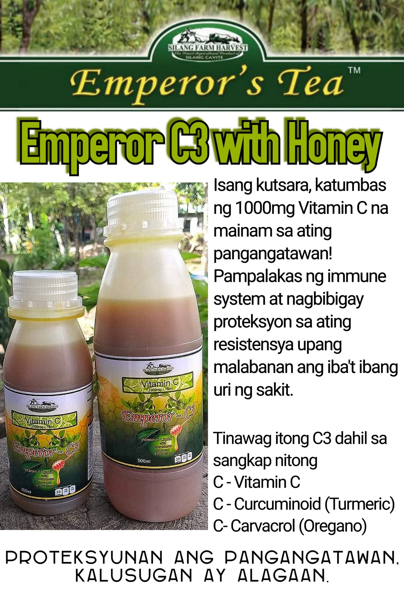 Ipinakikilala ang EMPEROR C3 WITH... - Emperors Herbal Tea | Facebook