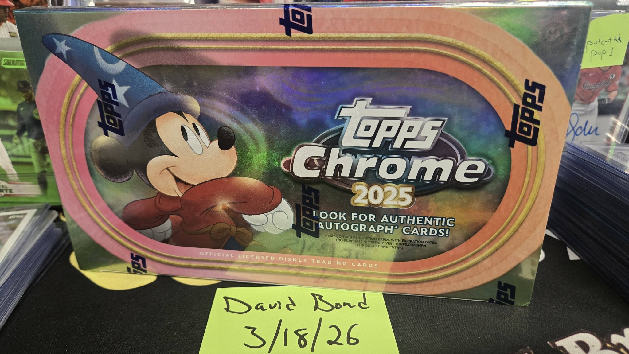 Topps Chrome Disney 2025 Yen Sid /299.