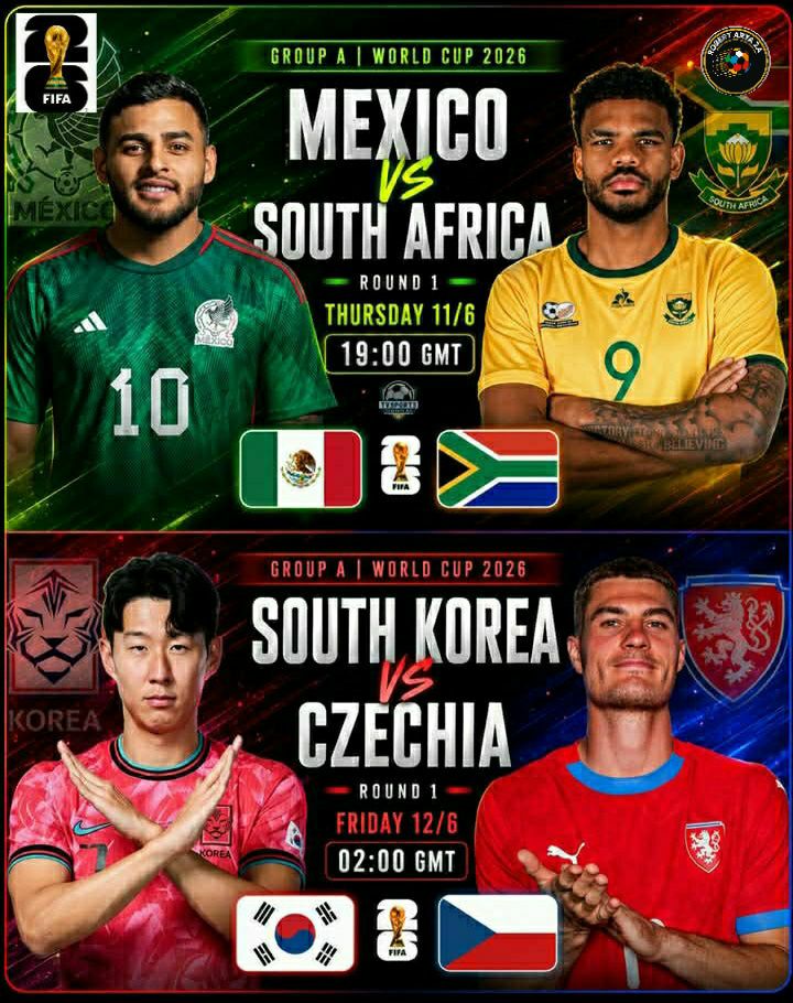 World Cup 2026 | Group A 🇲🇽 Mexico vs South Africa