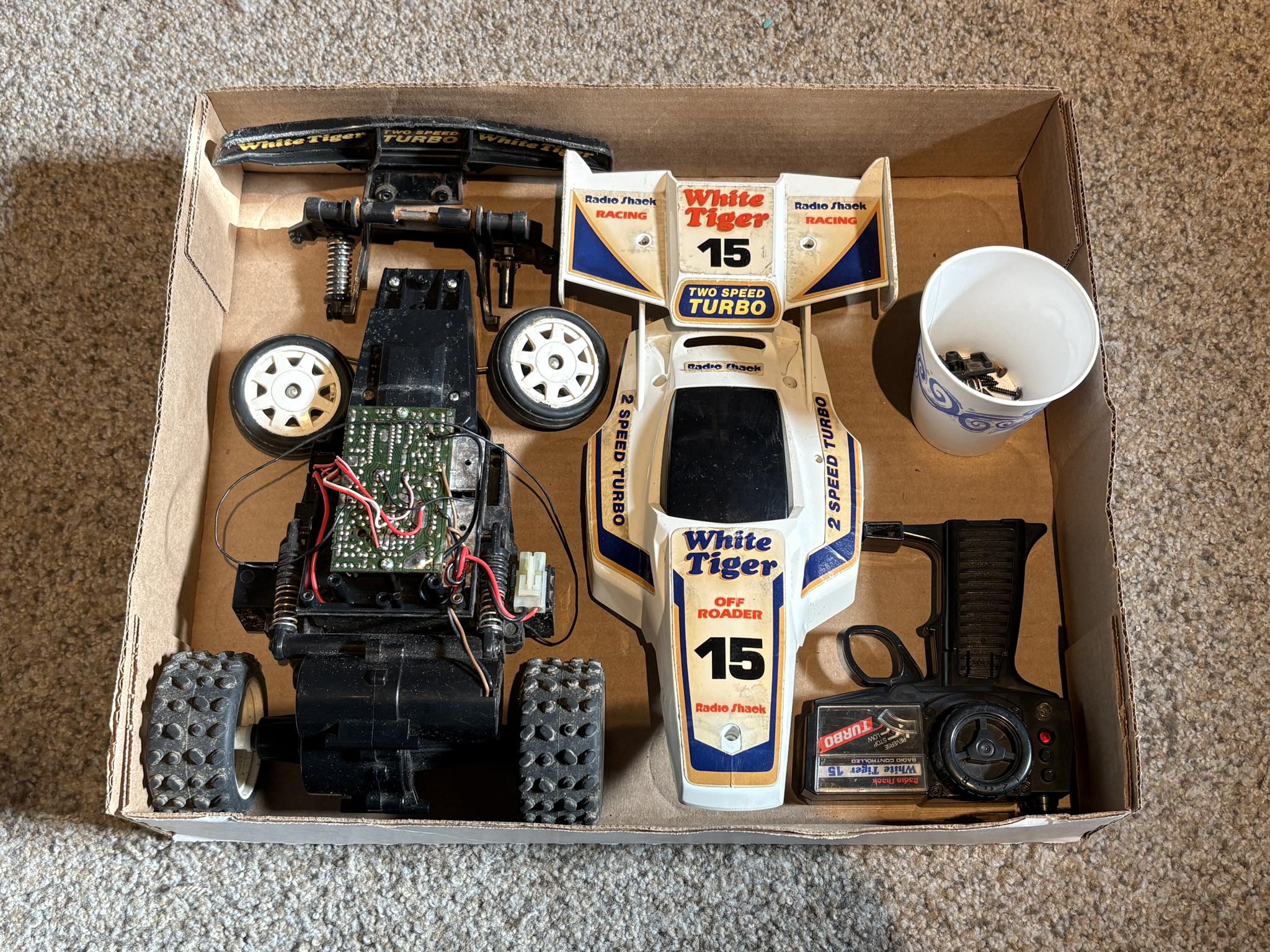 Restored Taiyo Max Turbo Blaster RC car for sale