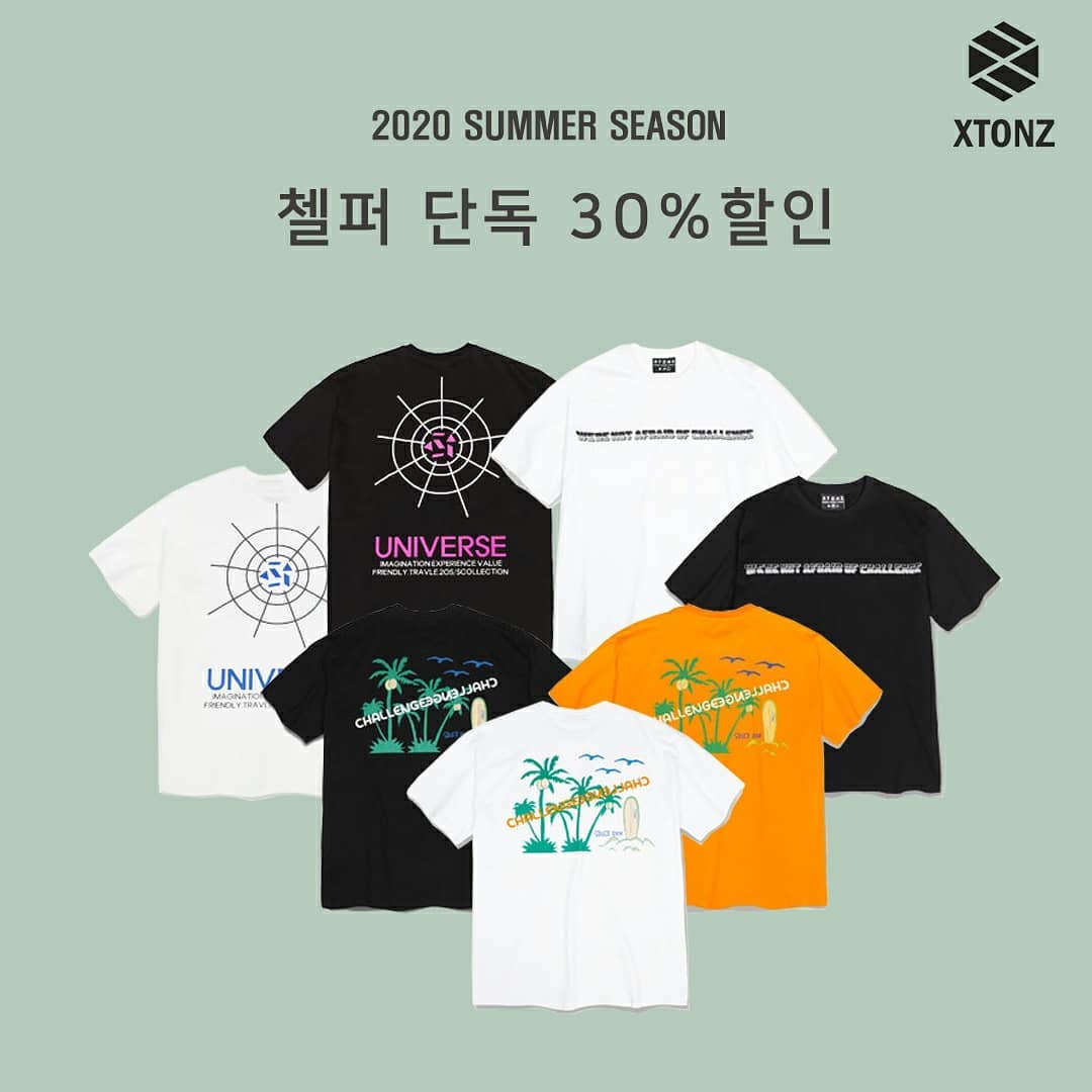 첼퍼-chelper - 프린팅 반팔티셔츠 첼퍼 단독 30%할인! 유니크하고 창의적인 프린팅이 돋보이는...