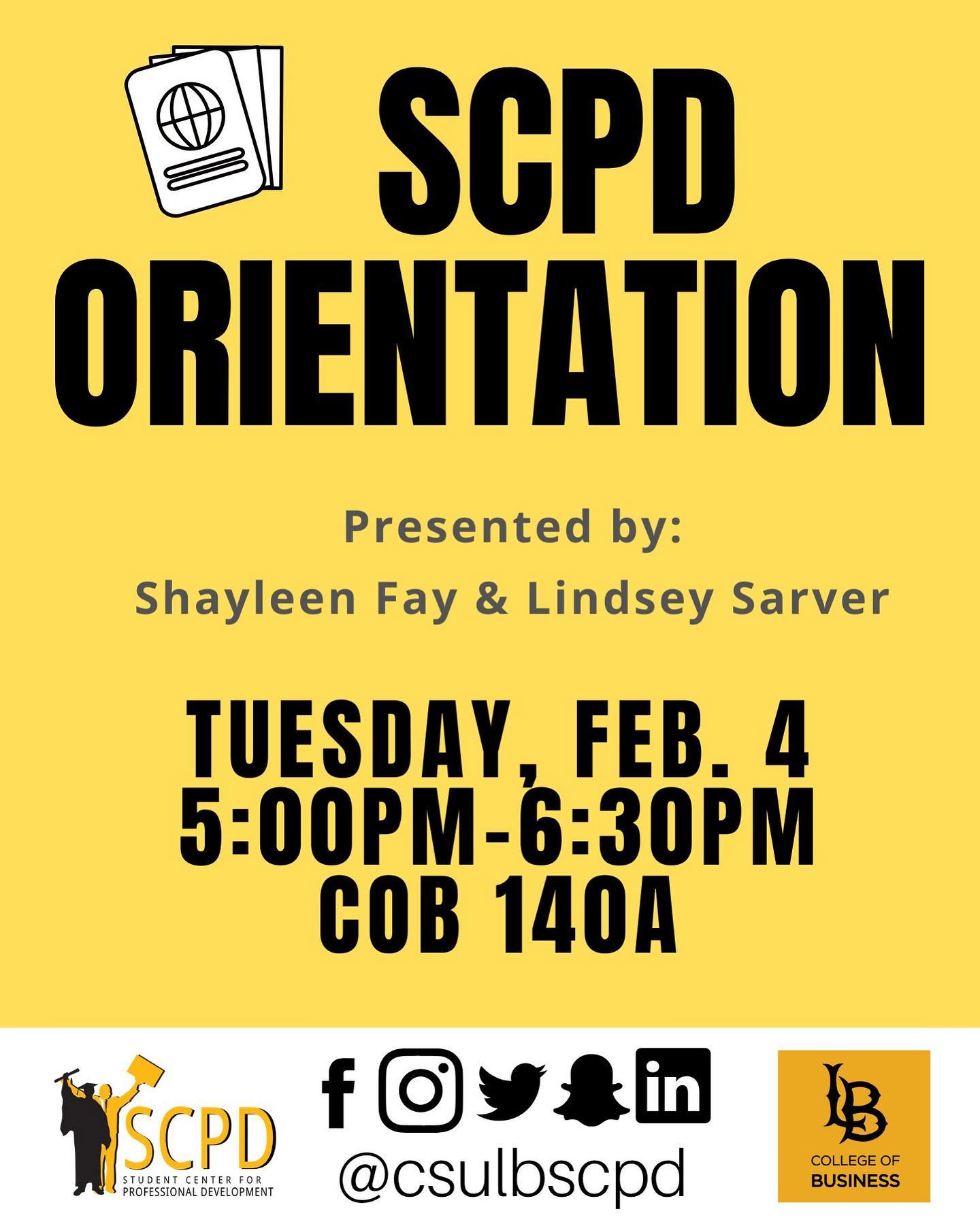 CSULB SCPD - Attend the first BPC Workshop of the Spring...
