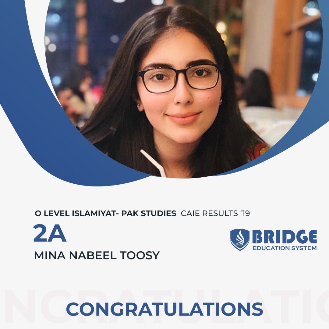 A very heartfelt congratulations... - Bridge Education System | Facebook