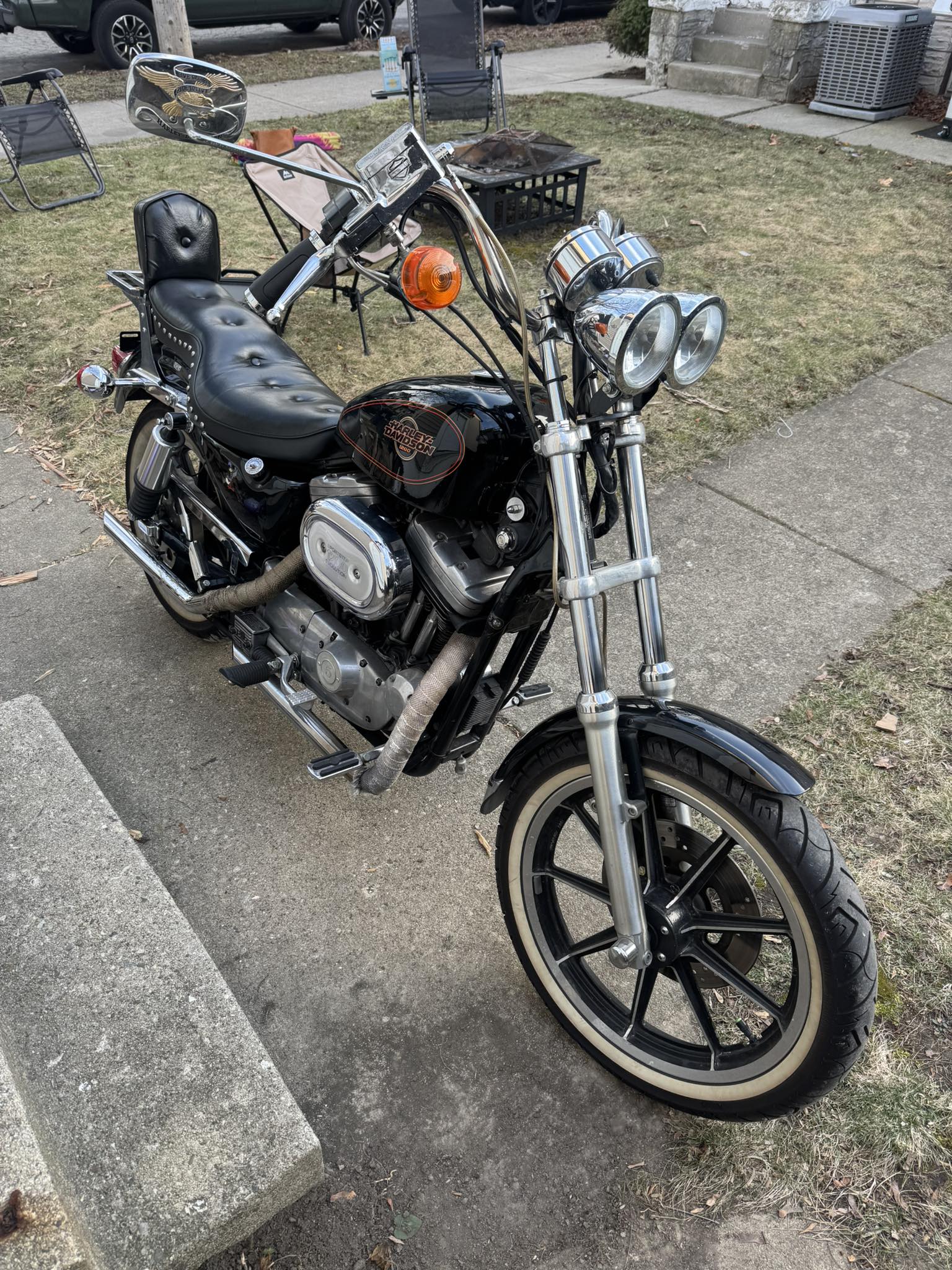 What are tips for a first-time Harley Davidson Sportster 1200 rider?