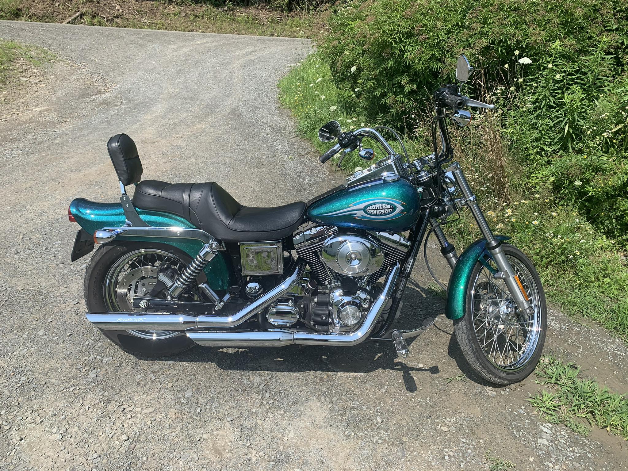 New dyna wide glide motorcycle