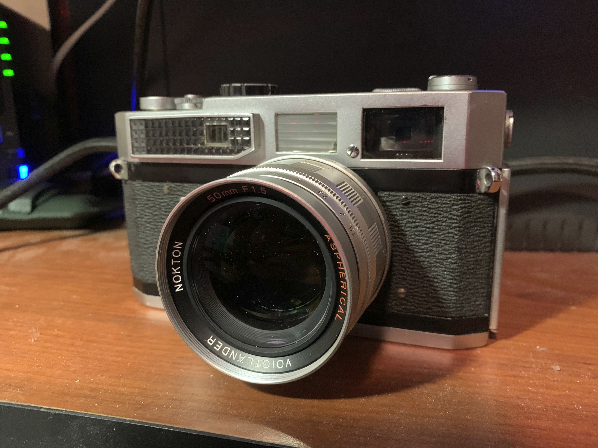 Canon Model 7 Rangefinder Camera with Canon Lens 50mm f:1.2