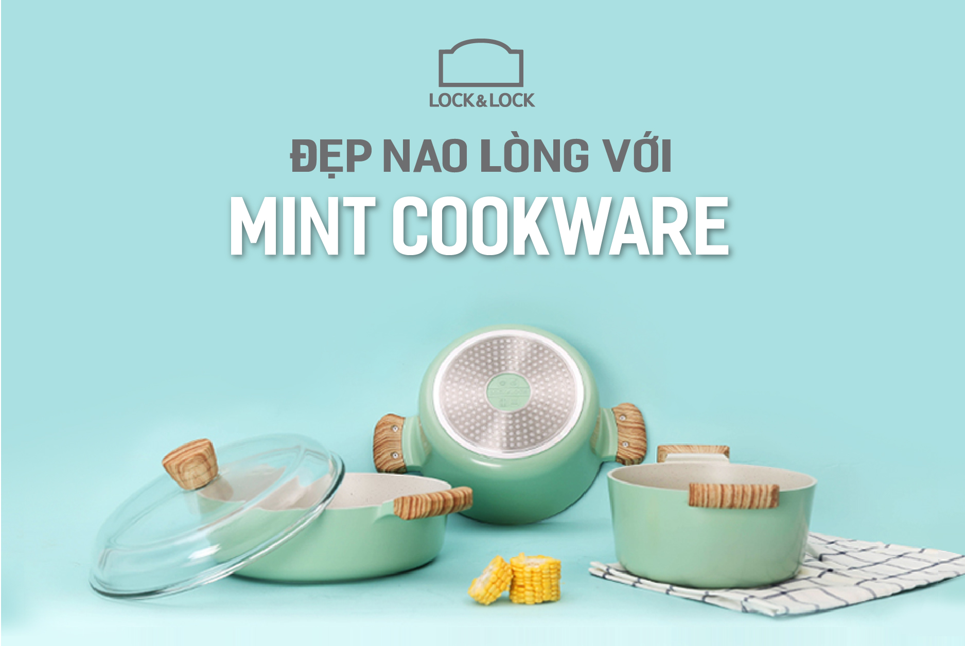 ĐẸP NAO LÒNG VỚI MINT COOKWARE 🌿 Có... - Lock&Lock Vietnam | Facebook