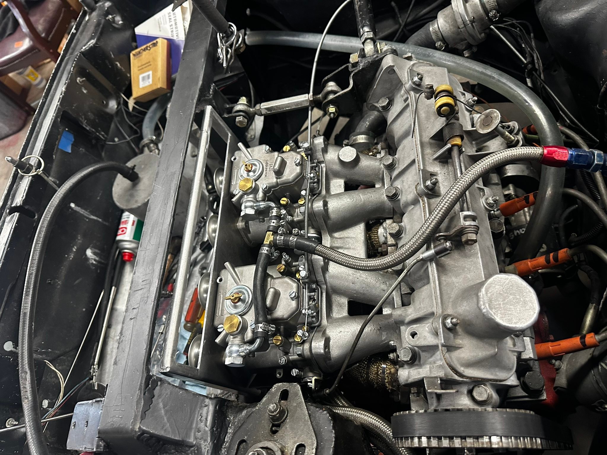 Fiat X19 carburetor issues at high g-force