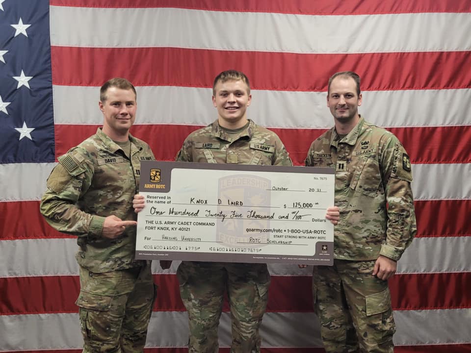 Congratulations to CDT.... - Harding University Army ROTC