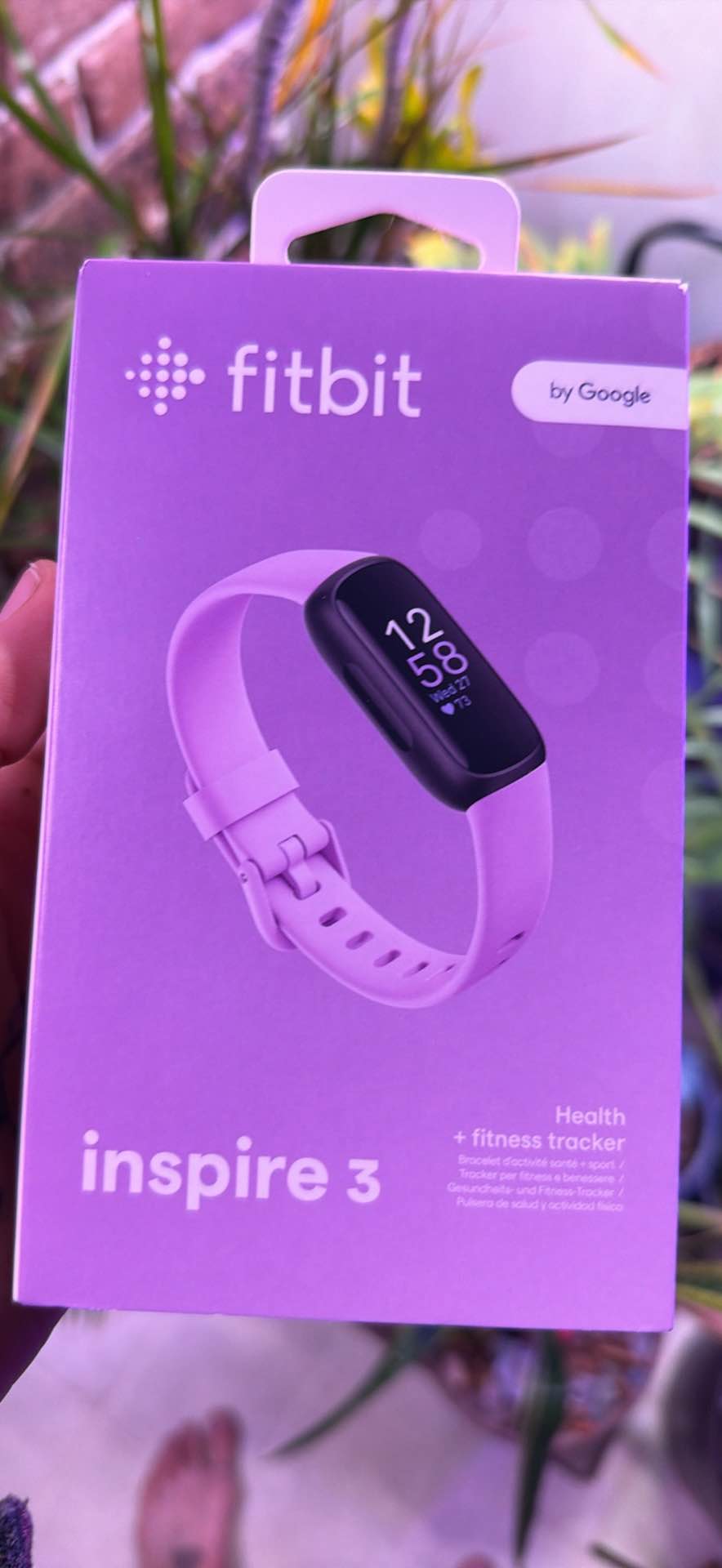 Brand new in box pink fit bit. fitbit by byGoogle Google 15 -5 Noo