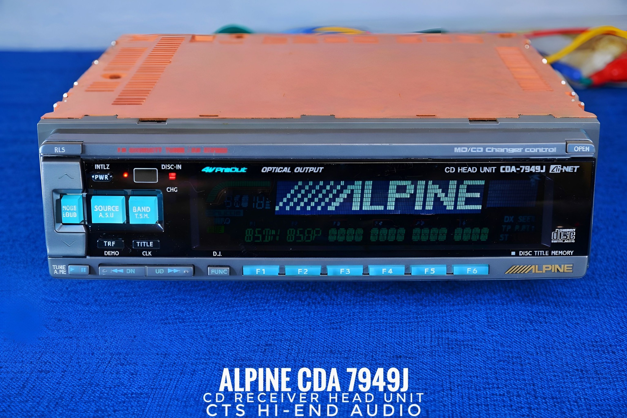 Alpine DVA-9965J, a legendary Japanese hi-end DVD head unit