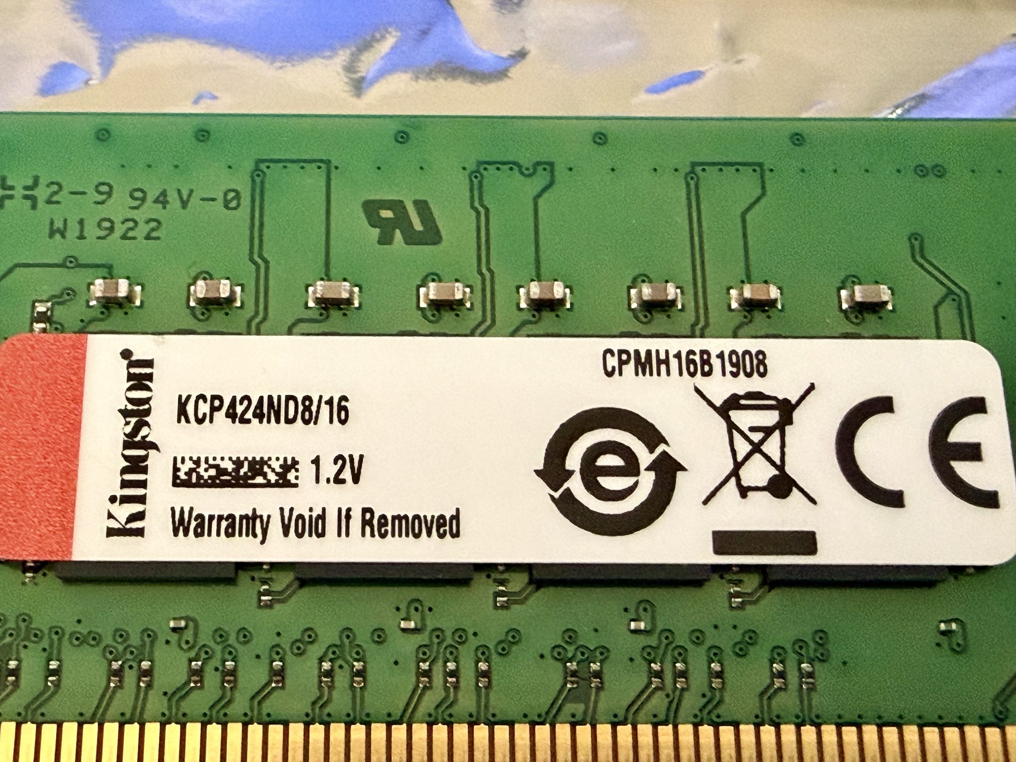 32 GB Kingston DDR4 2400 RAM (2x 16 GB, KCP424ND8/16) - TESTED - Memory ...