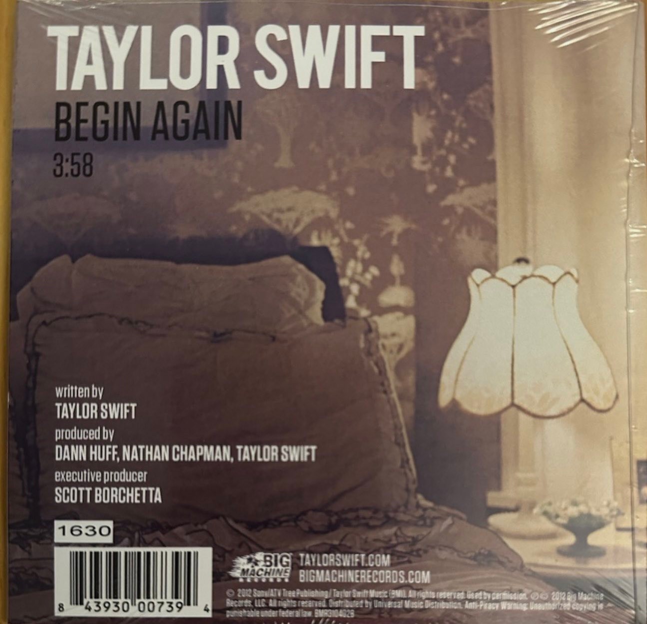What is the authenticity and price range of Taylor Swift's Begin