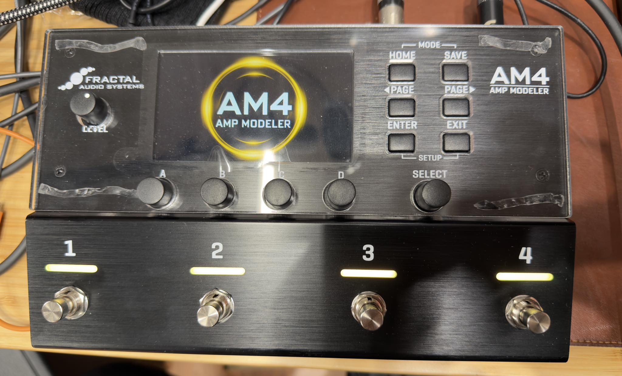 Fractal Audio AM4 screen protector from Chad Boston