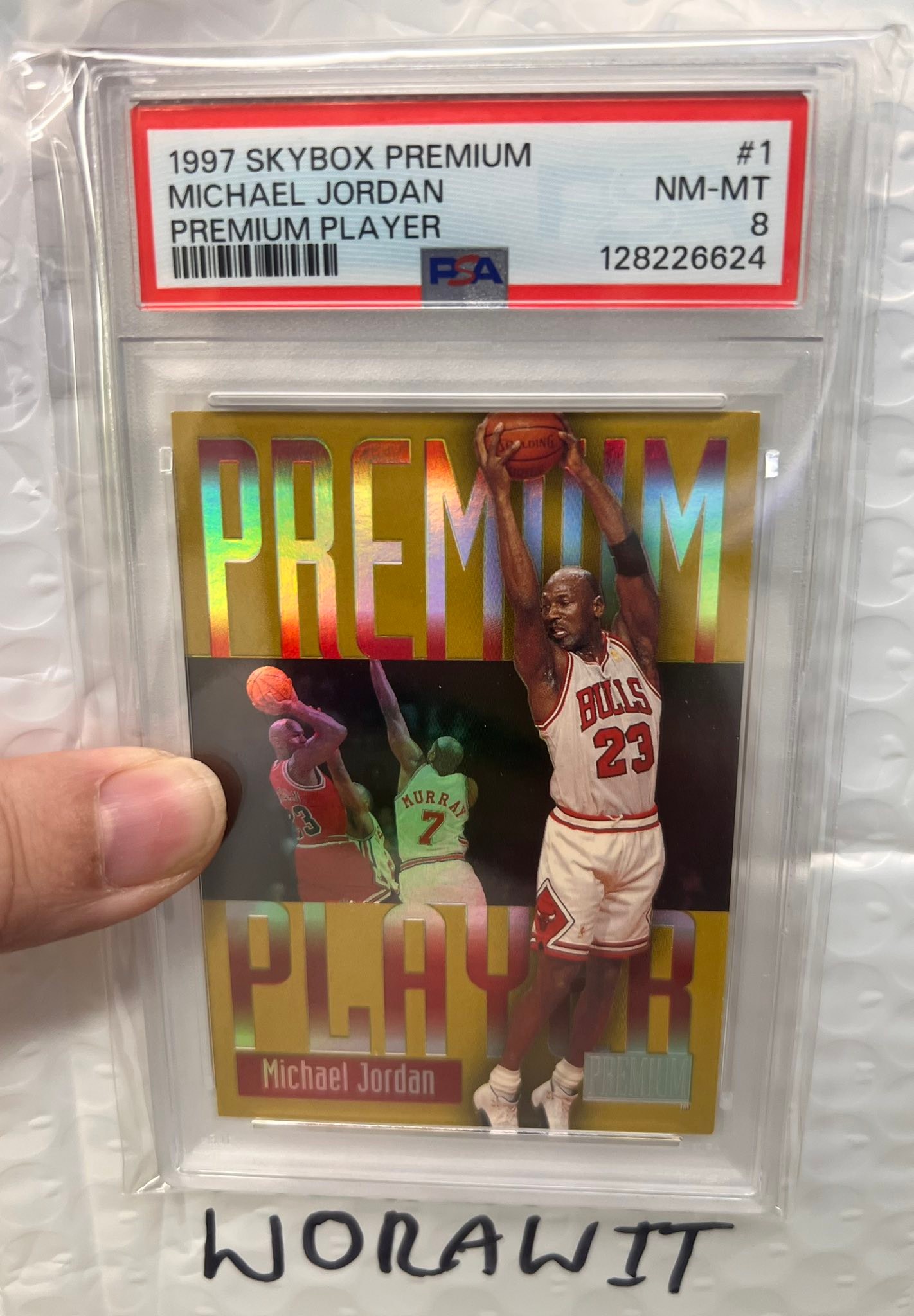 Michael Jordan premium player card for sale