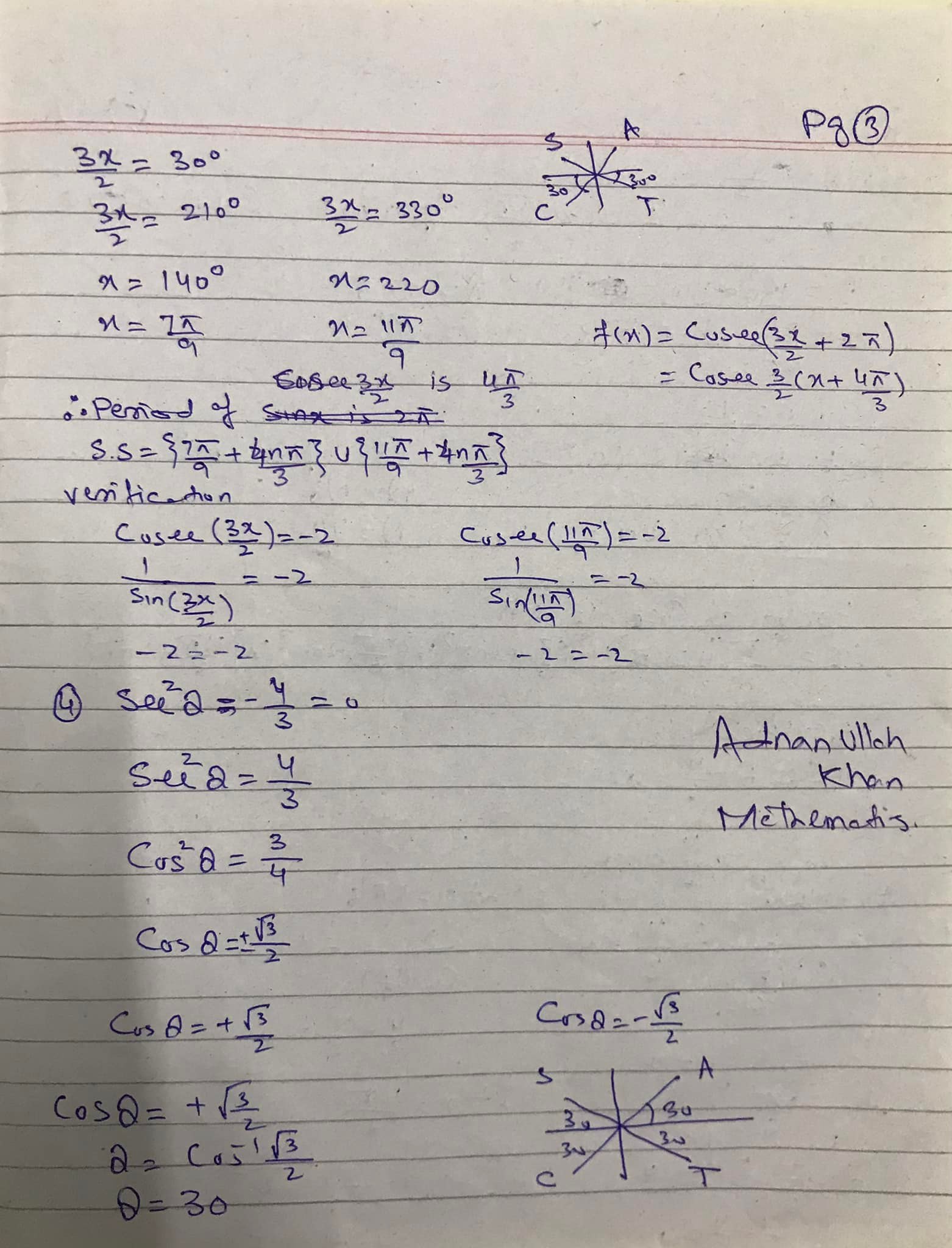 Mathematics with Adnan Ullah Khan | Karachi