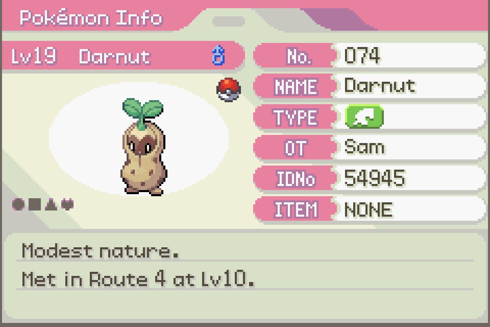 Pokemon peach game progress update