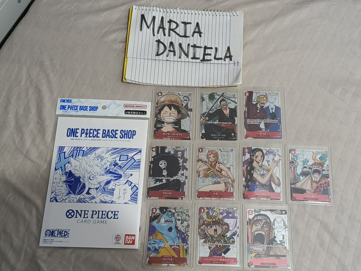 ONE PIECE BASE SHOP Limited Card Collection for sale