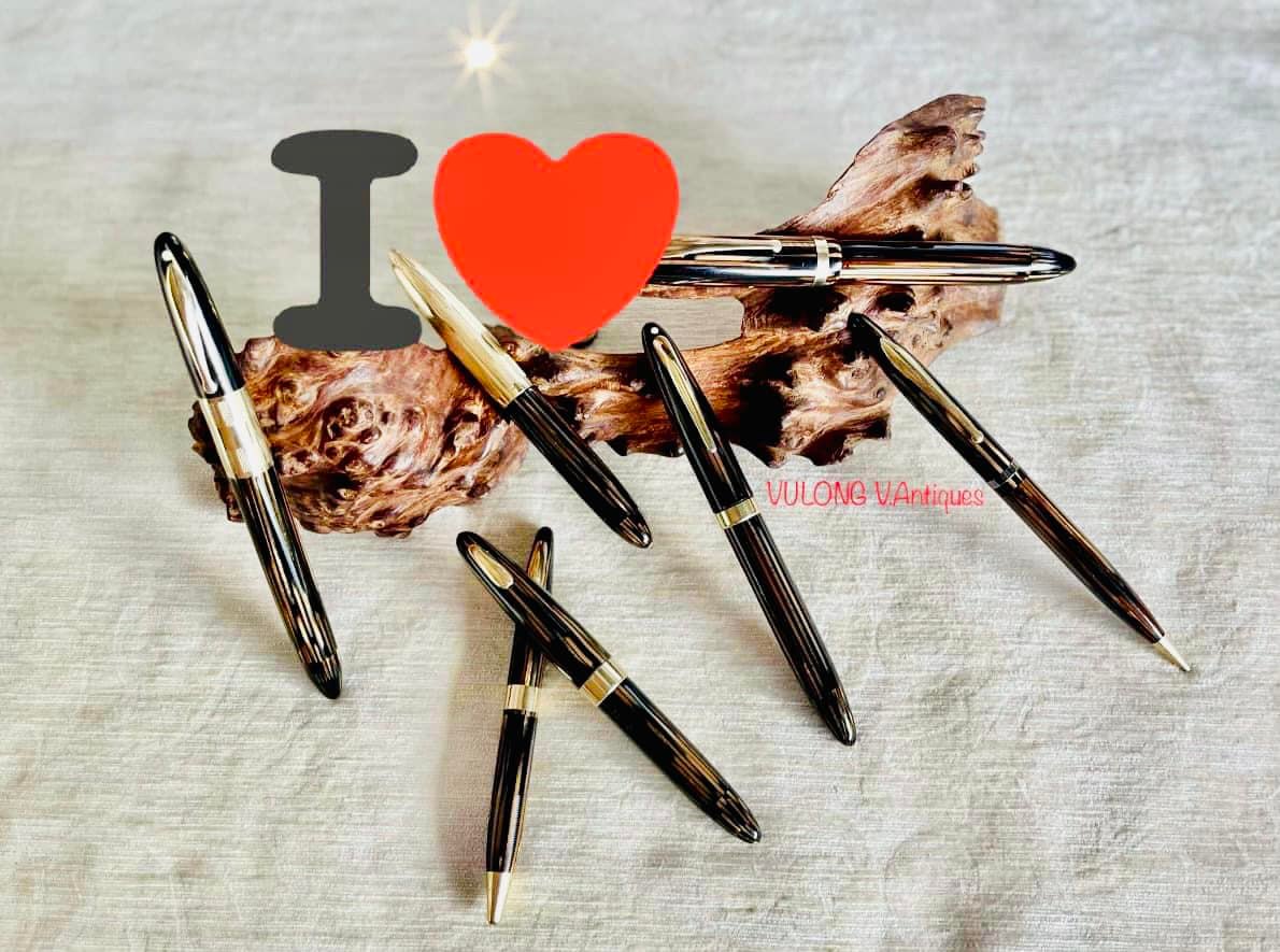 Sheaffer tuckaway pen collection overview
