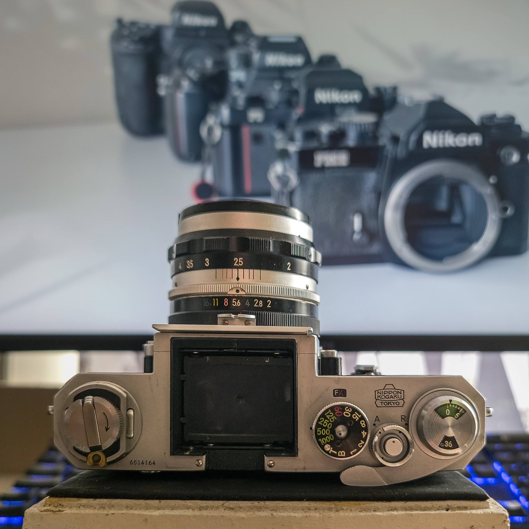 Nikon F camera and lens from 1963 found at Munich flea market