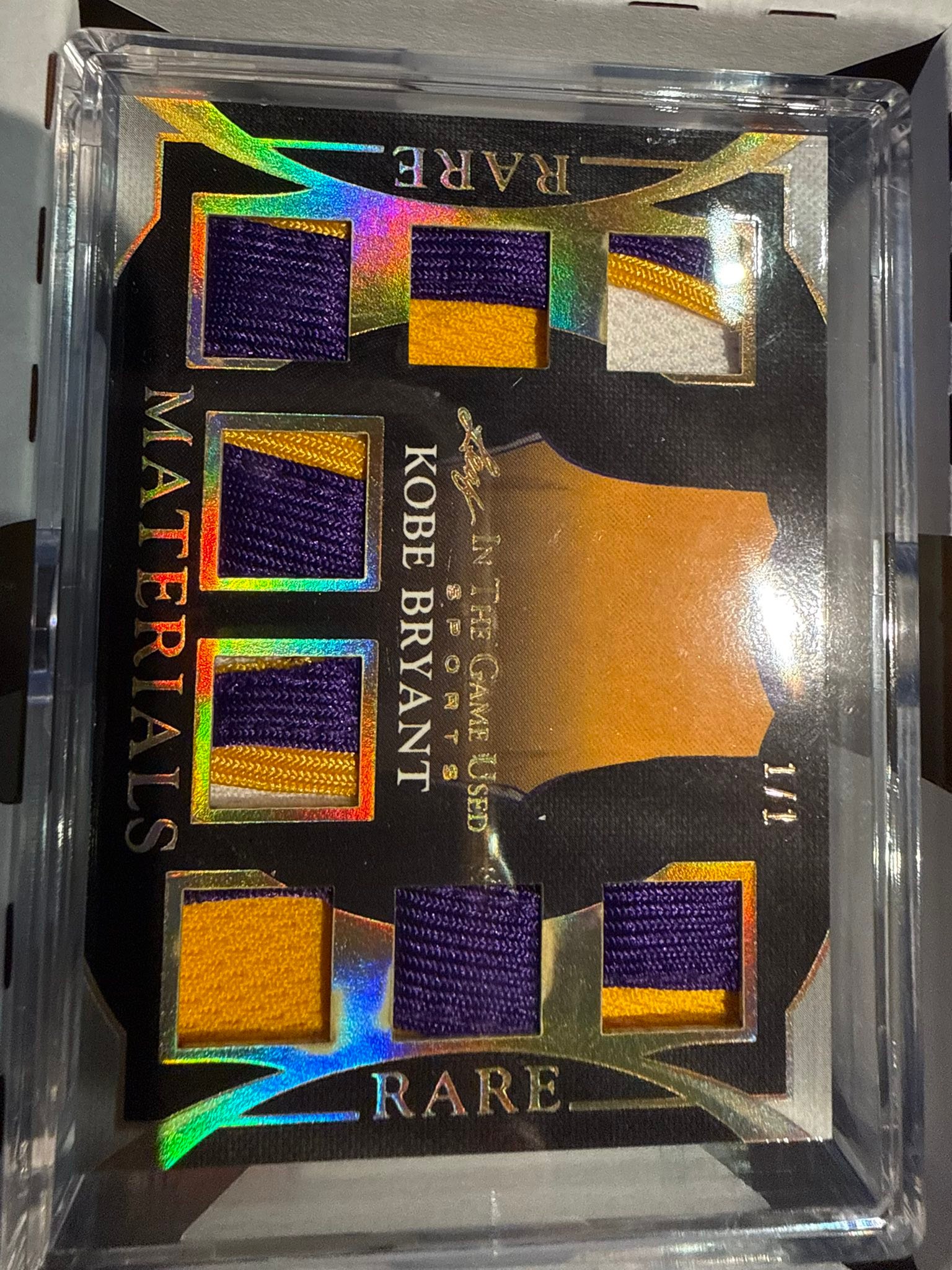 Rare sports cards pulled from 2025 leaf box