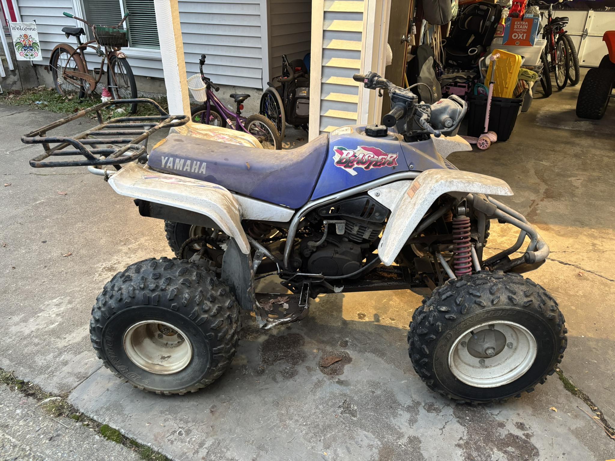 What are benefits of timing advance on a stock Yamaha YFS200 Blaster?