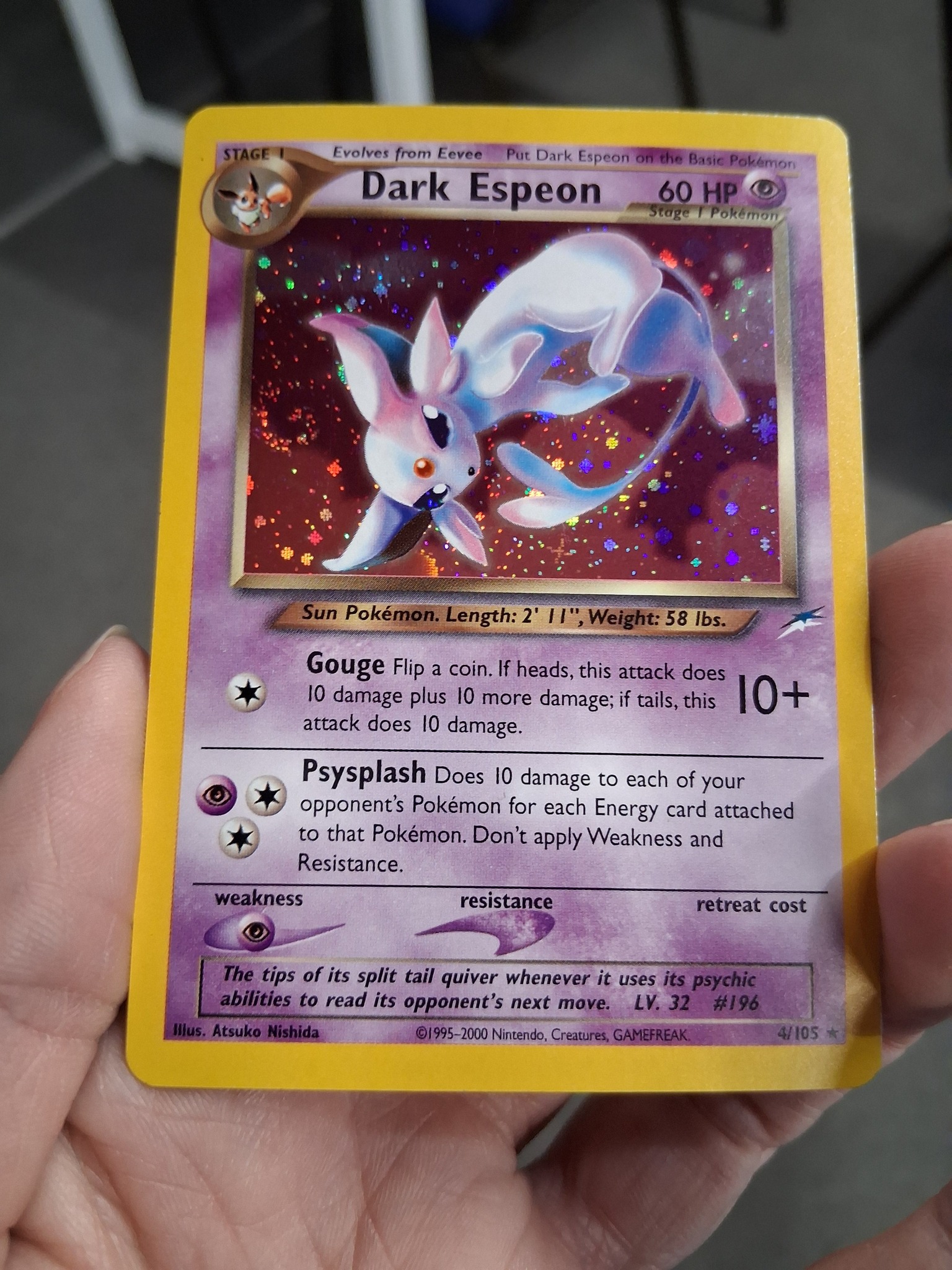 dark espeon pokemon card All cards will be carefully packed for safe transit The Dark Espeon : r/PokeInvesting
