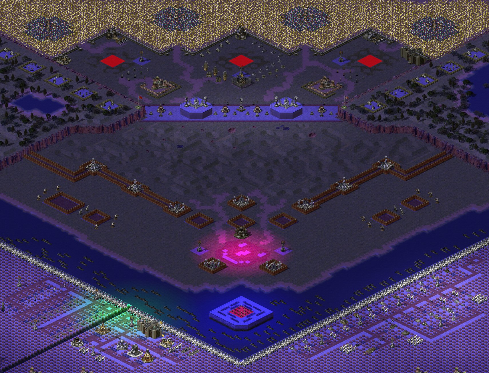 map: the boss battle V5 [3],... - Bank of Maps for RA2 and YR | Facebook