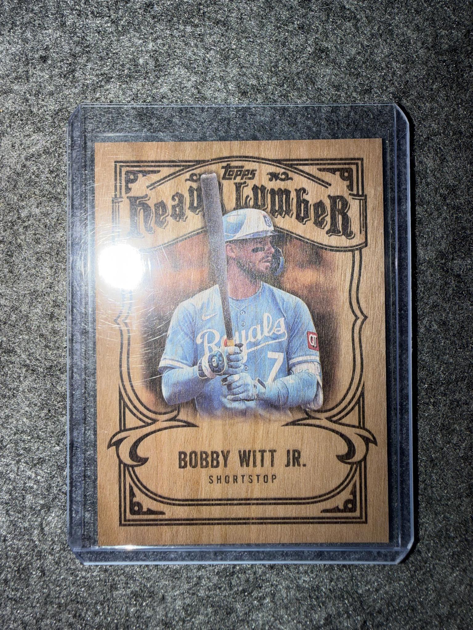 Should I return Bobby Witt Jr Heavy Lumber card with damaged 