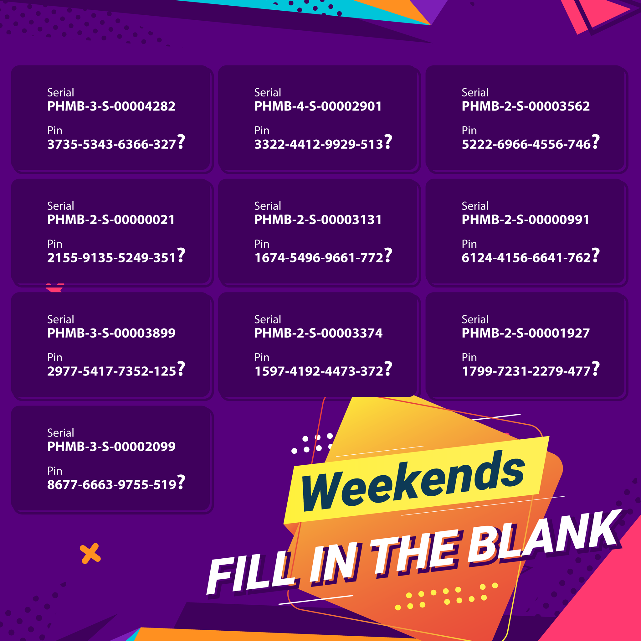 UniPin - Hi, we know you are waiting and here come the codes! Fill in ...