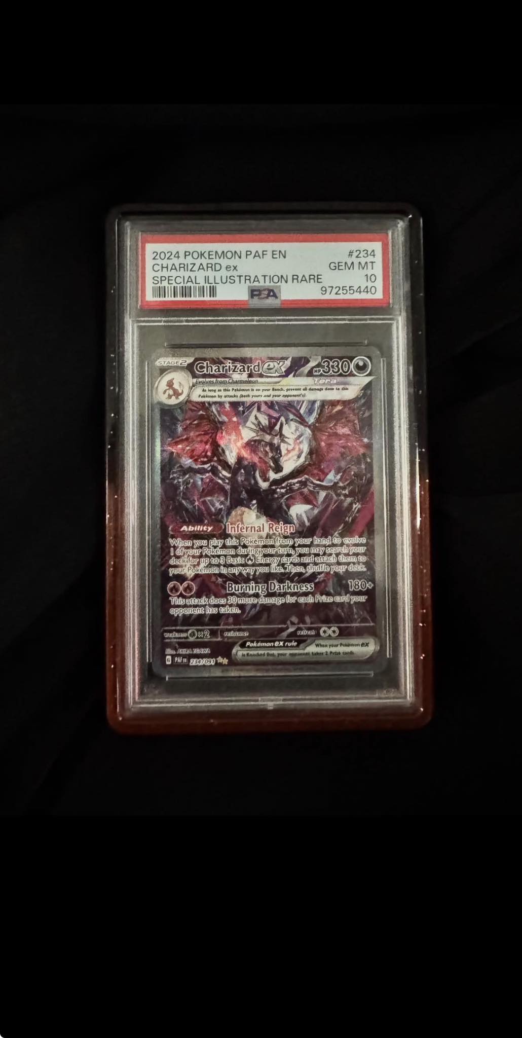 Psa 10 Charizard ex - 234/091 - SV: Paldean Fates (PAF)