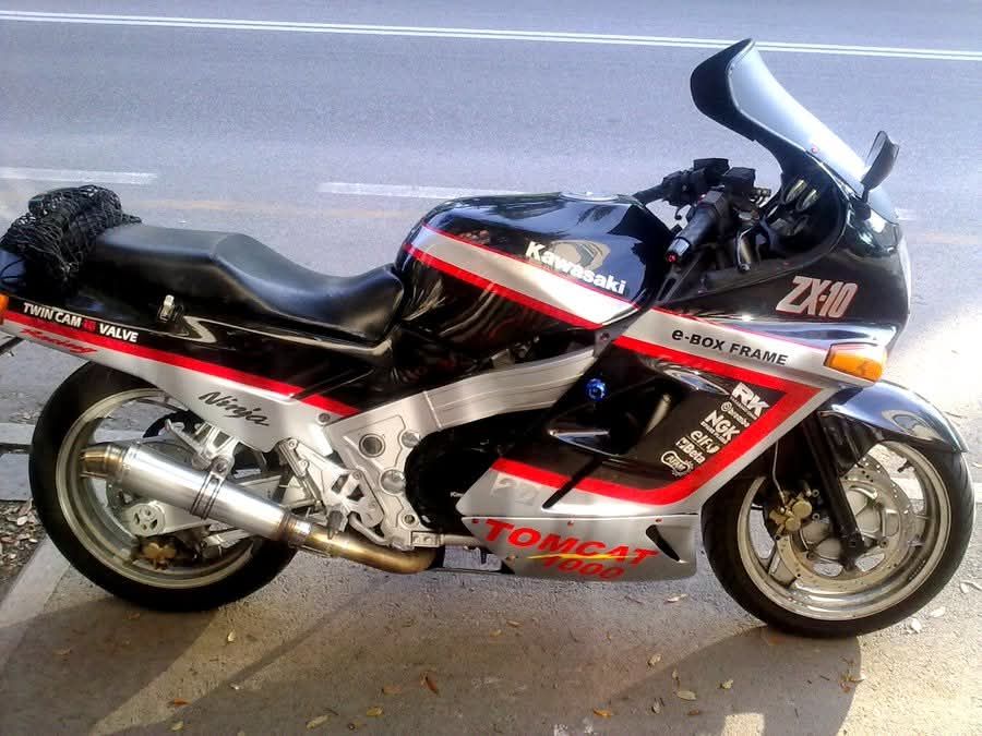 La mia ZXT 10 TOMCAT Kawasaki del 1987