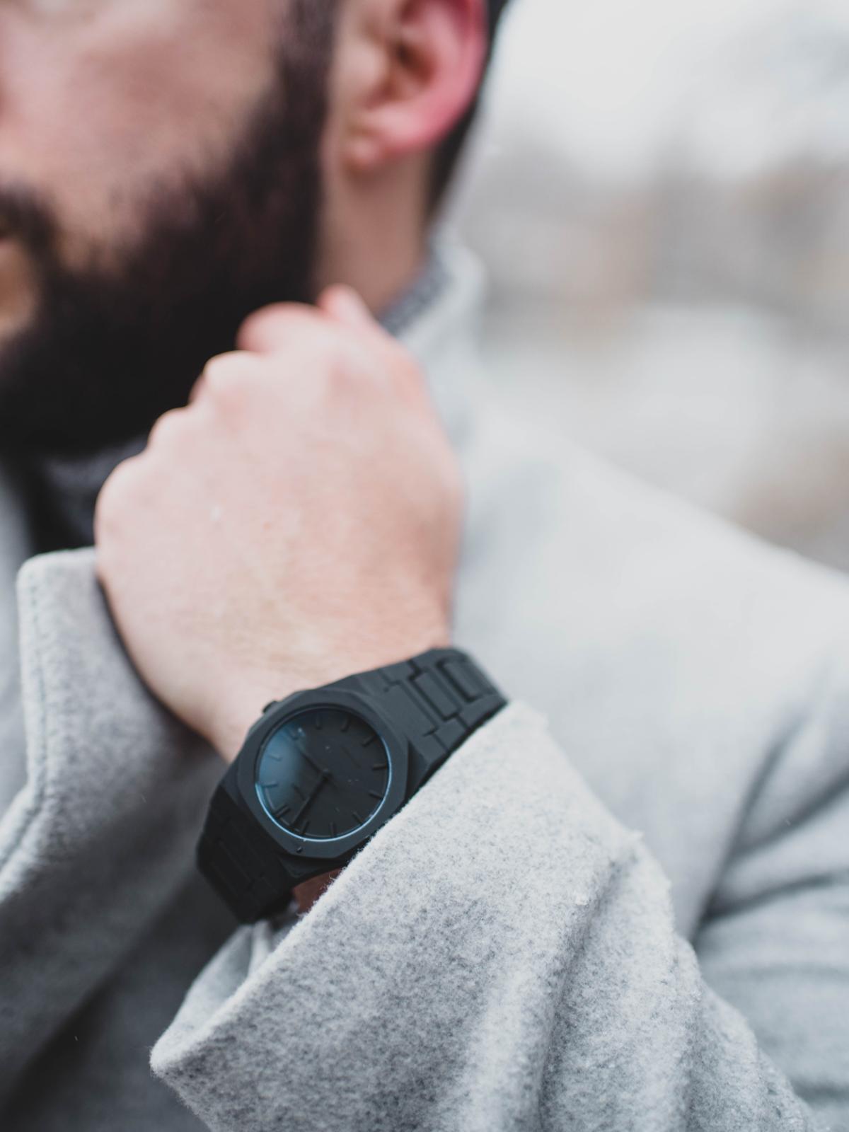 Take a closer look at our Shadow timepiece! Available now at