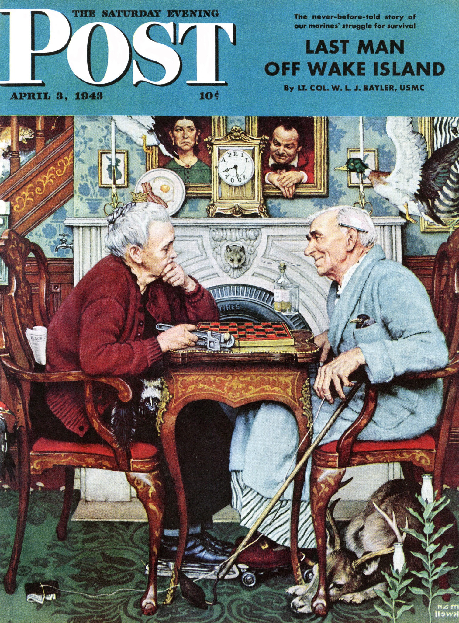 Norman Rockwell's Saturday Evening Post cover