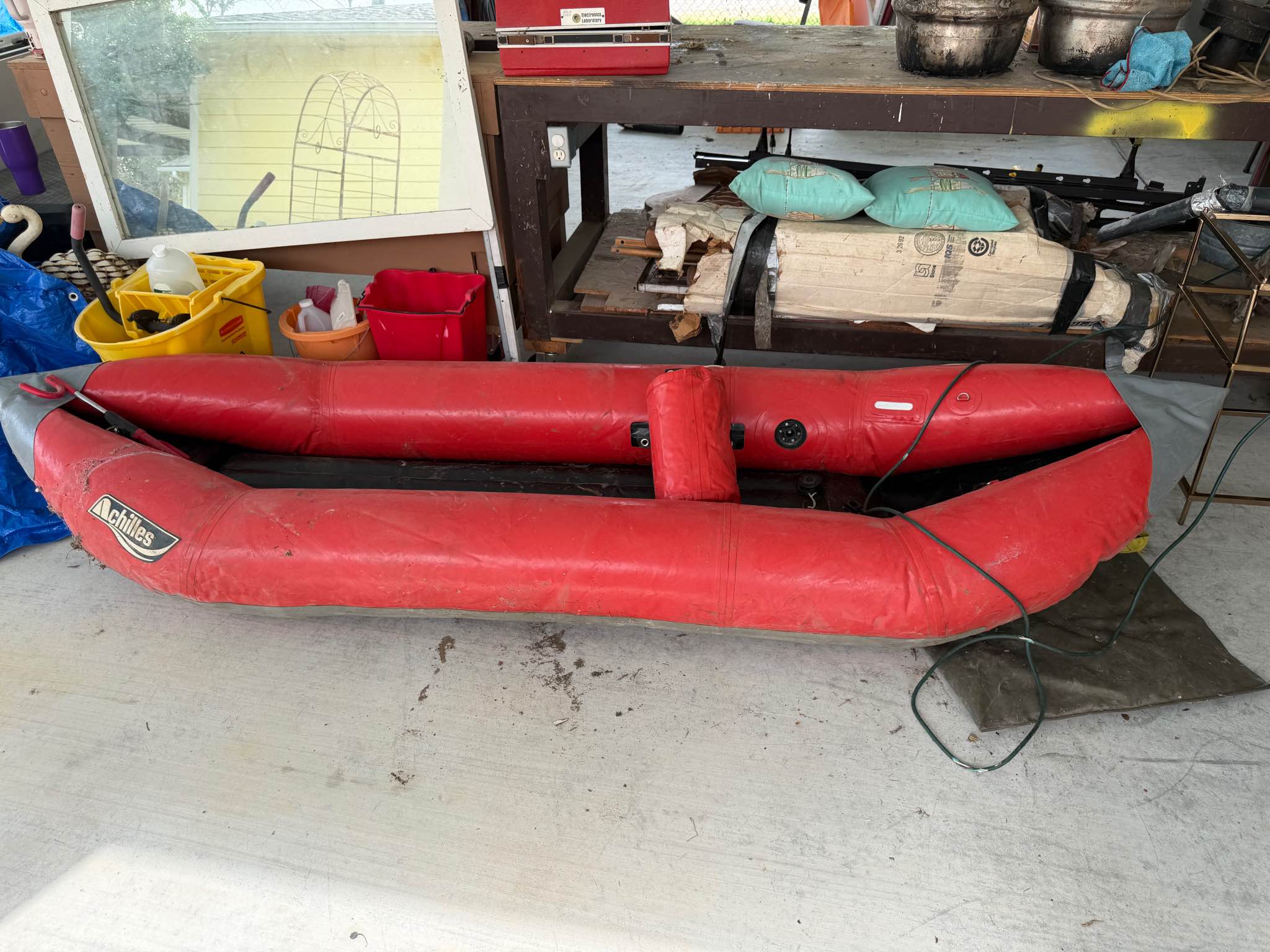 2 Achilles single person inflatable rafts Price is for Both. - Kayaks ...