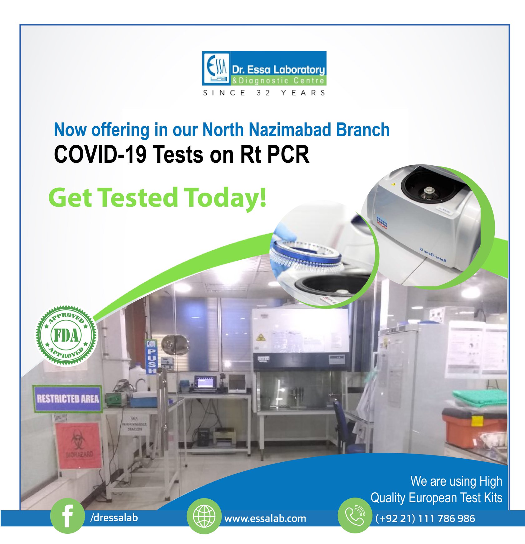 Covid-19 Tests... - Dr Essa Laboratory & Diagnostic Centre