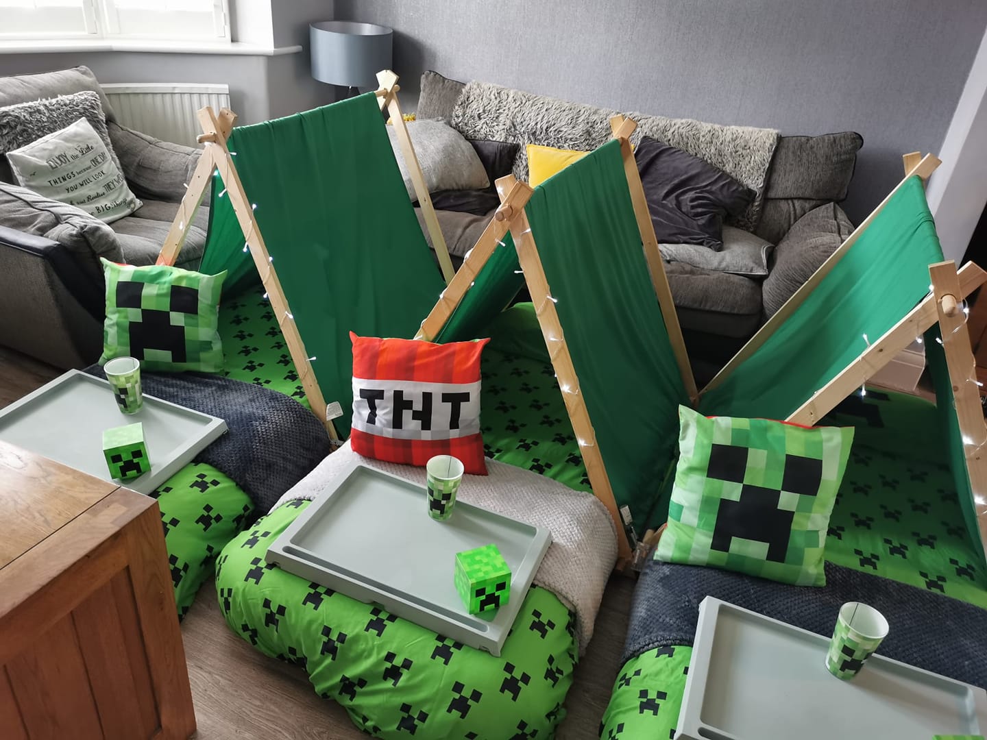 Minecraft Theme Teepees for the... - Tameside Teepee's