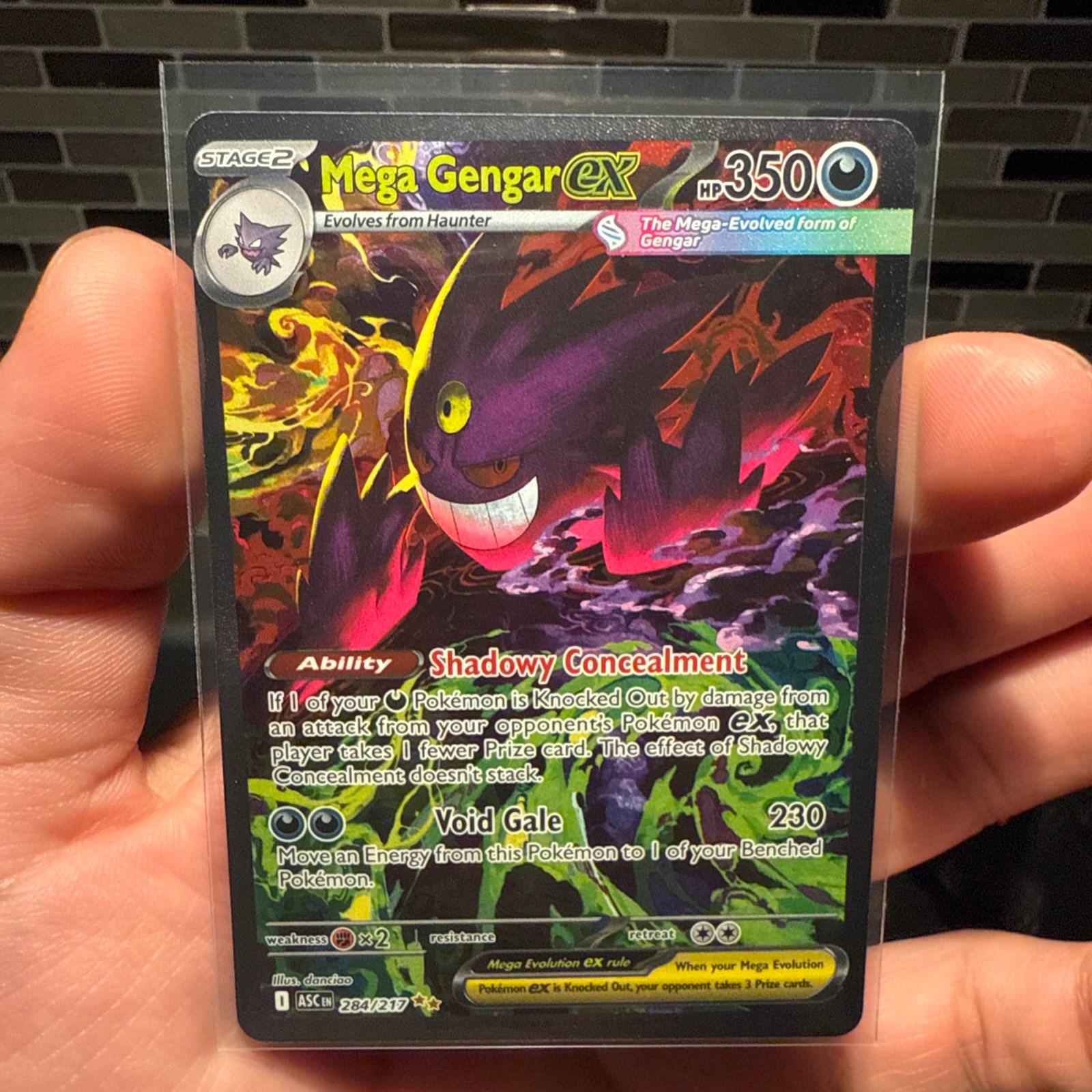 Mega Gengar Ex 284/217 SIR - Ascended Heroes
