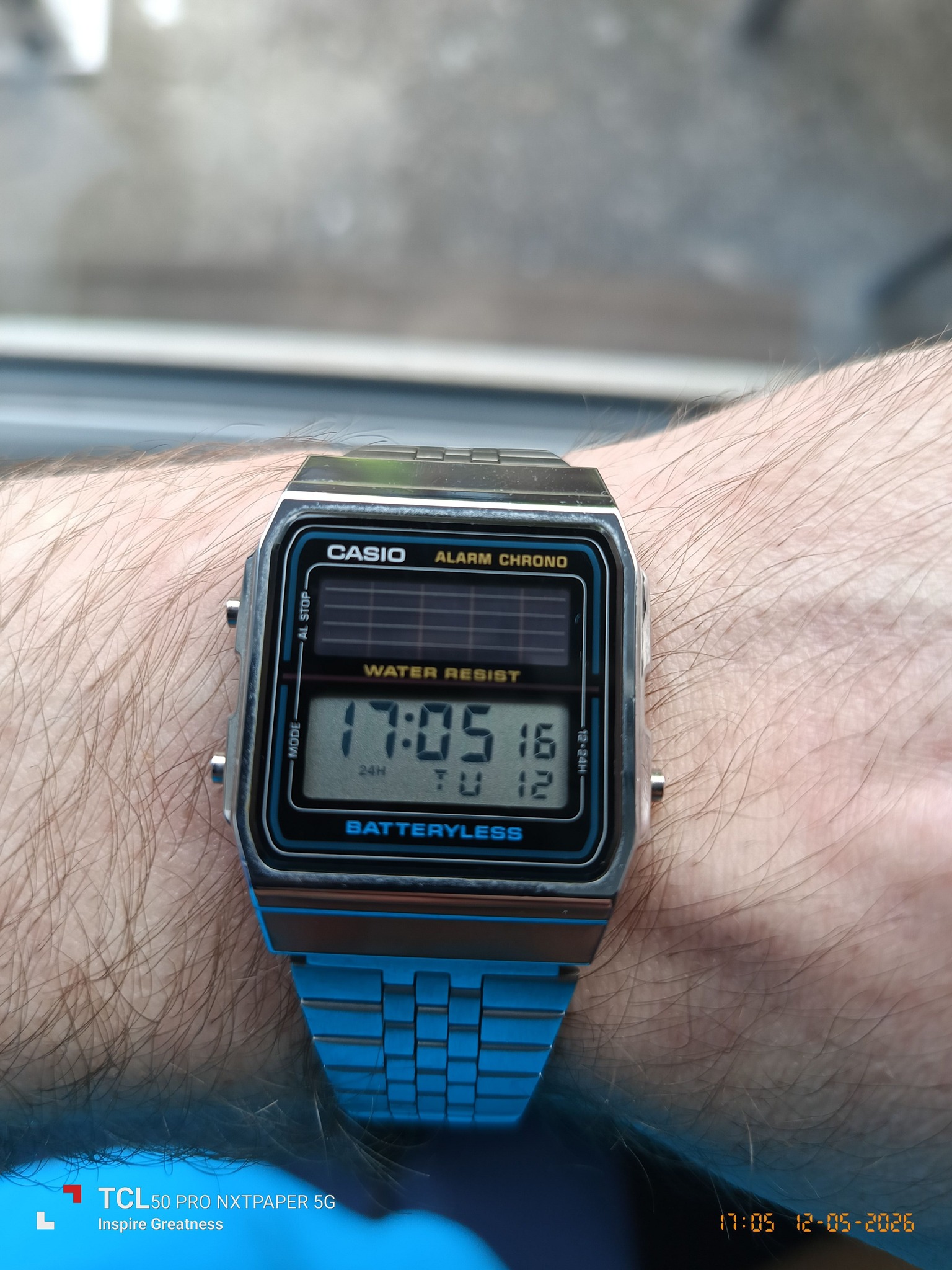 1987 VINTAGE CASIO BB-800 BATTERYLESS WATCH ⌚️