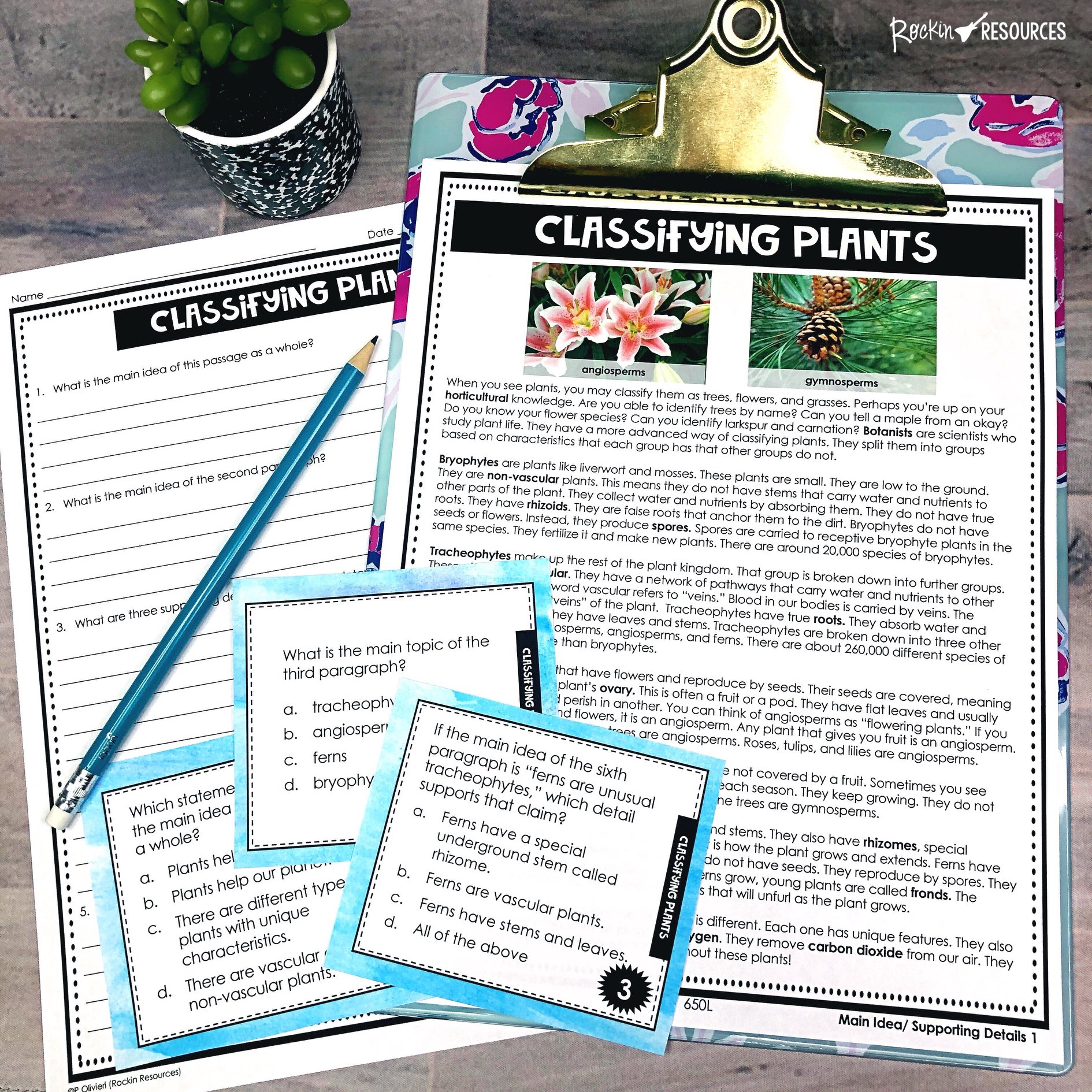 5TH GRADE READING PASSAGES are... - Rockin Teaching Resources | Facebook
